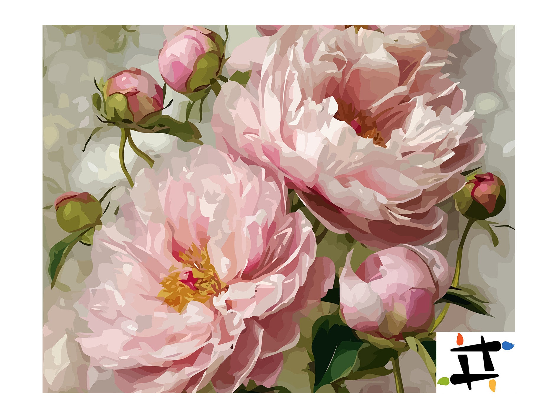 Pictura pe Numere – Eleganta senina 6592