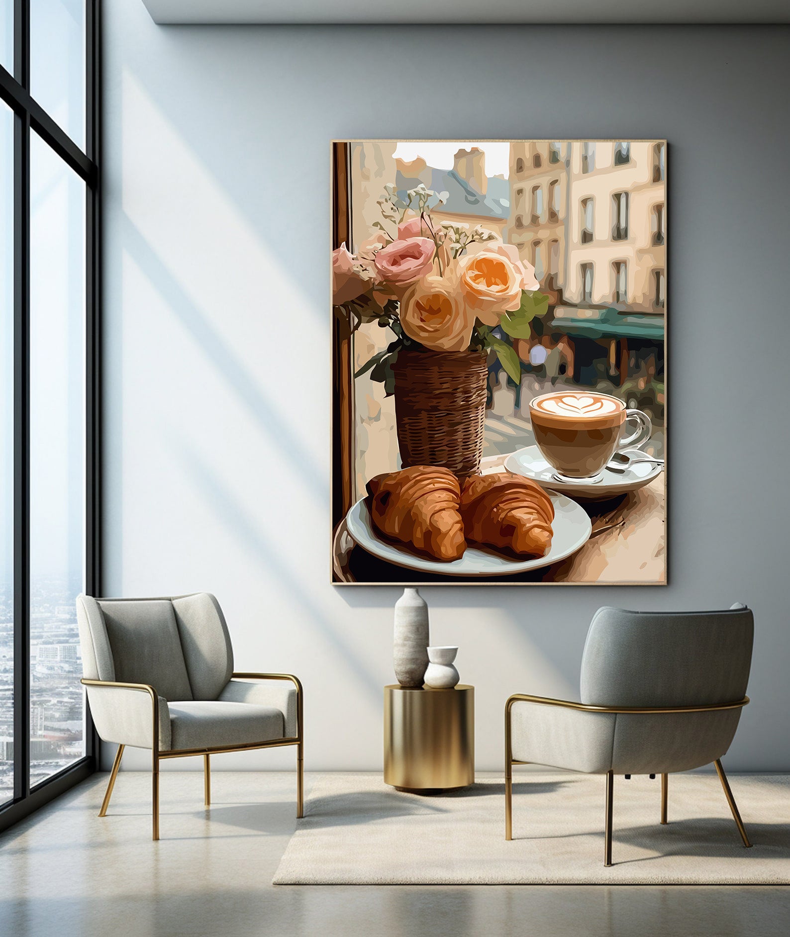 Pictura pe Numere – Rasarit pe Rue de Rivoli 6593