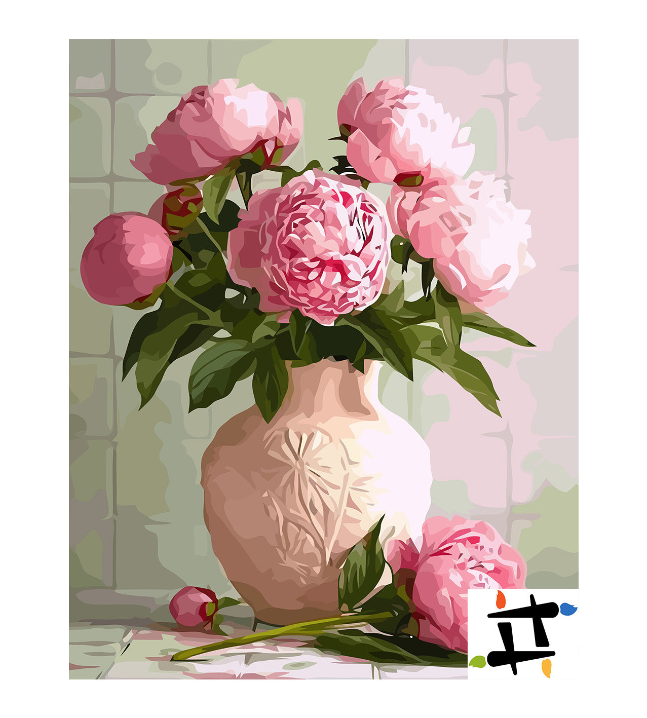 Pictura pe Numere – Eleganta senina 6598