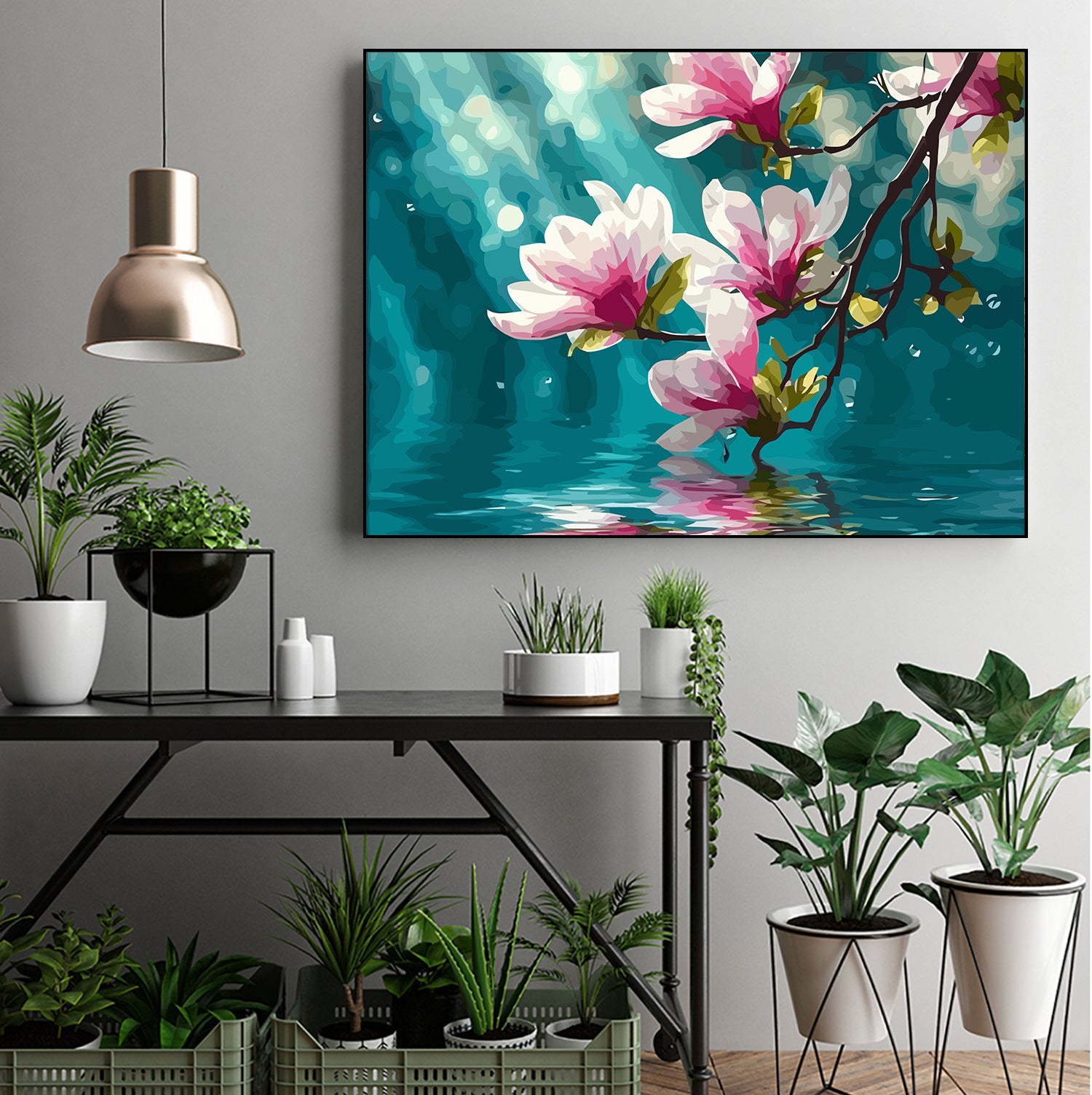 Pictura pe Numere – Liniste plutitoare 6602