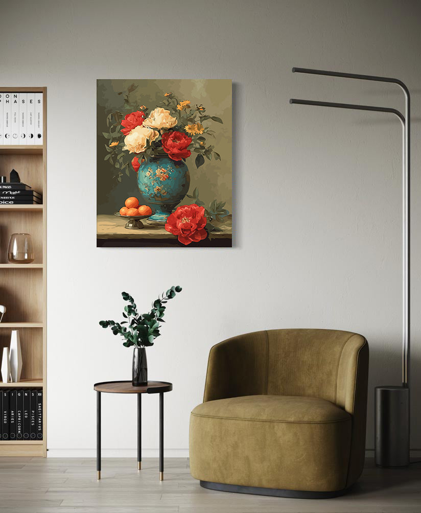 Pictura pe Numere – Ecou de matase in portelan 6603