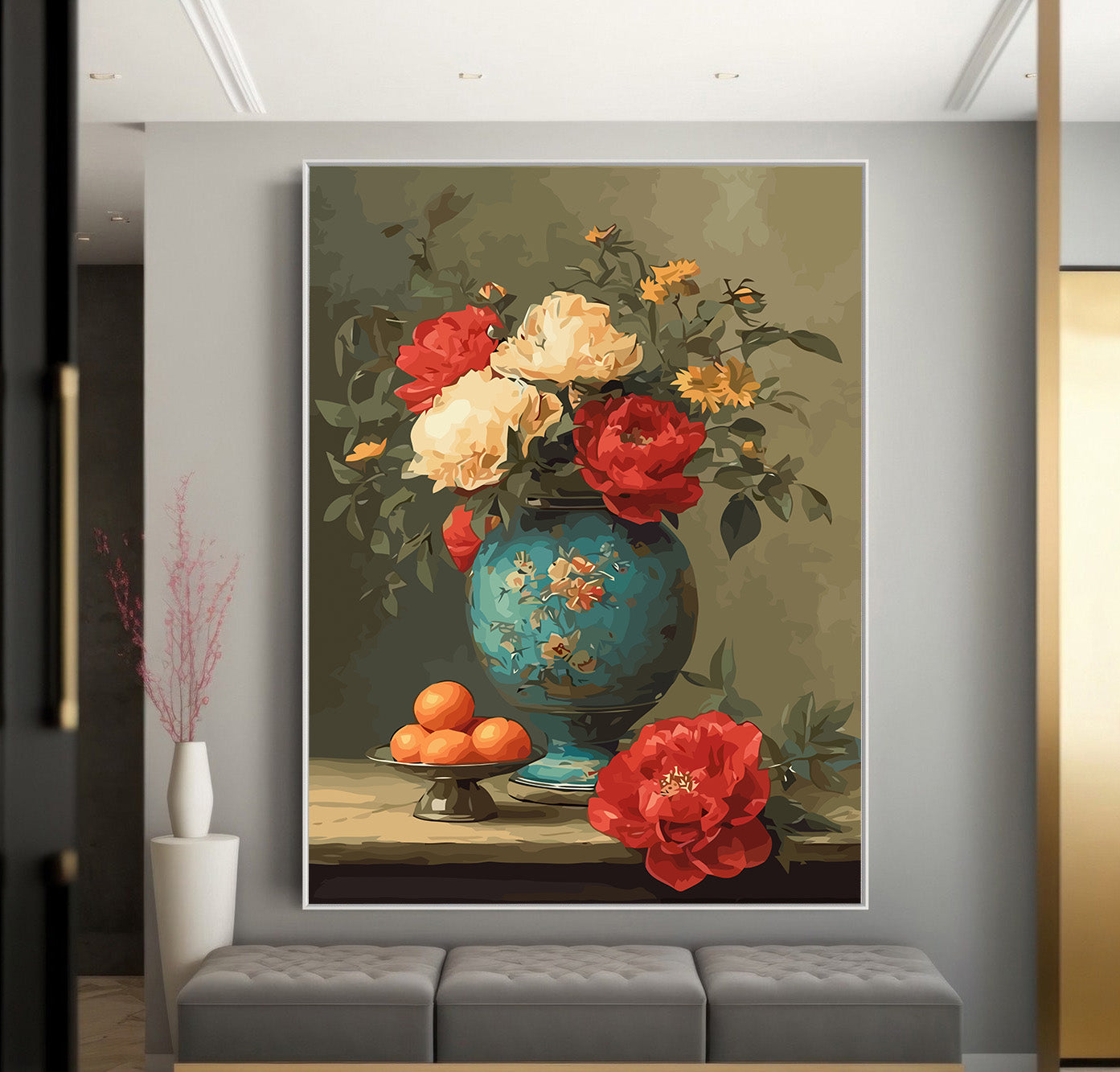 Pictura pe Numere – Ecou de matase in portelan 6603