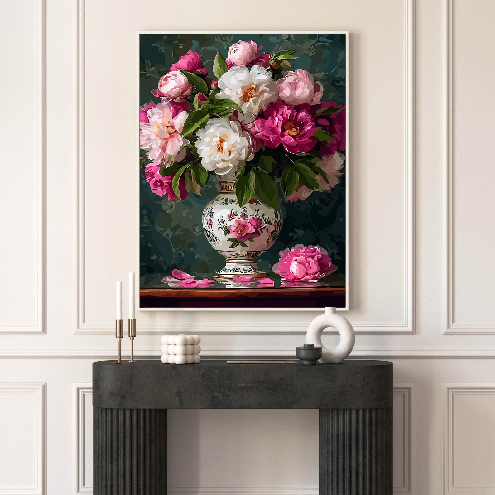 Pictura pe Numere – Lux de flori 6611