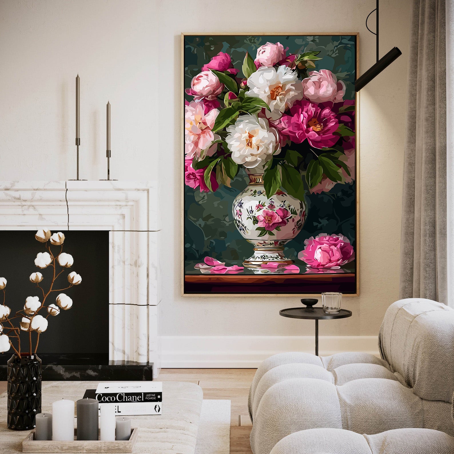 Pictura pe Numere – Lux de flori 6611
