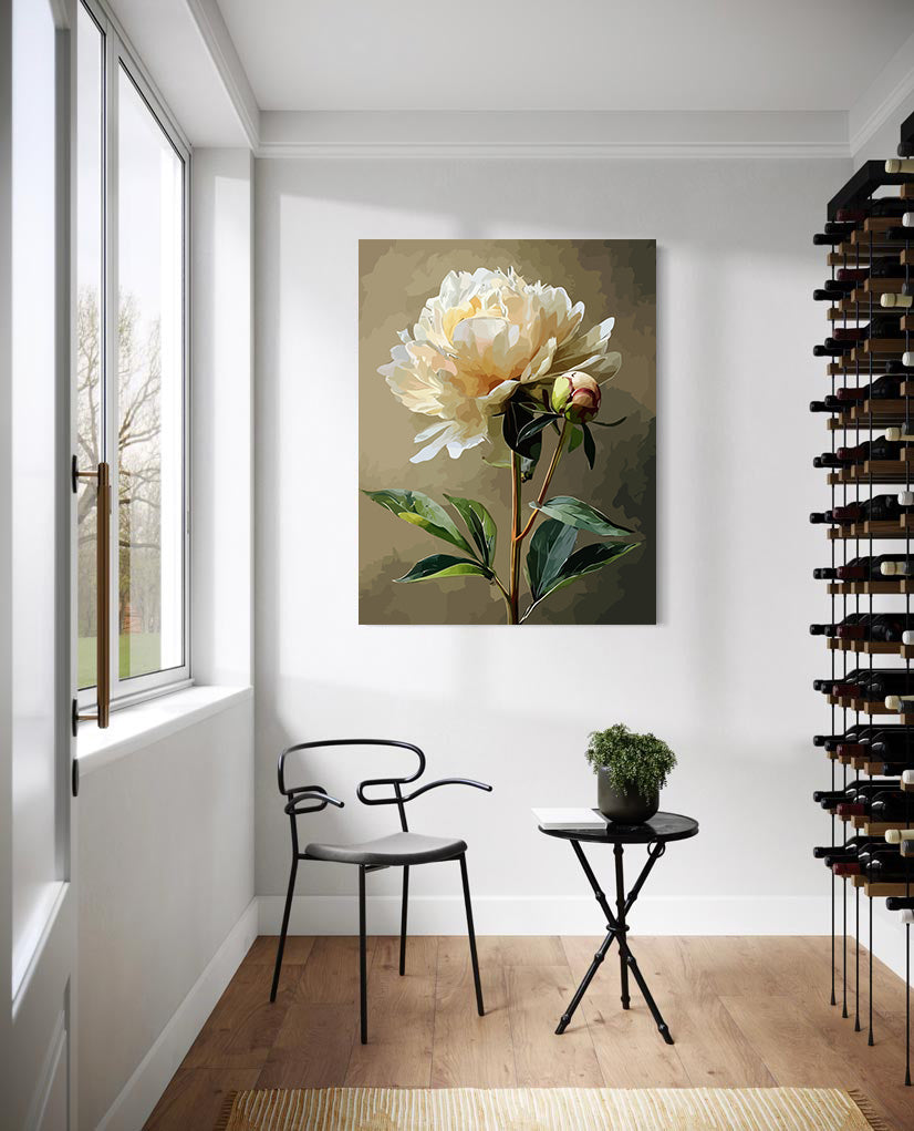 Pictura pe Numere – Harmony of Peonies 6614