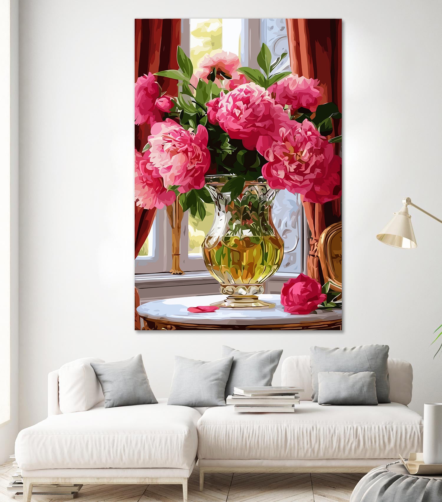 Pictura pe Numere – Rose Delight 6617