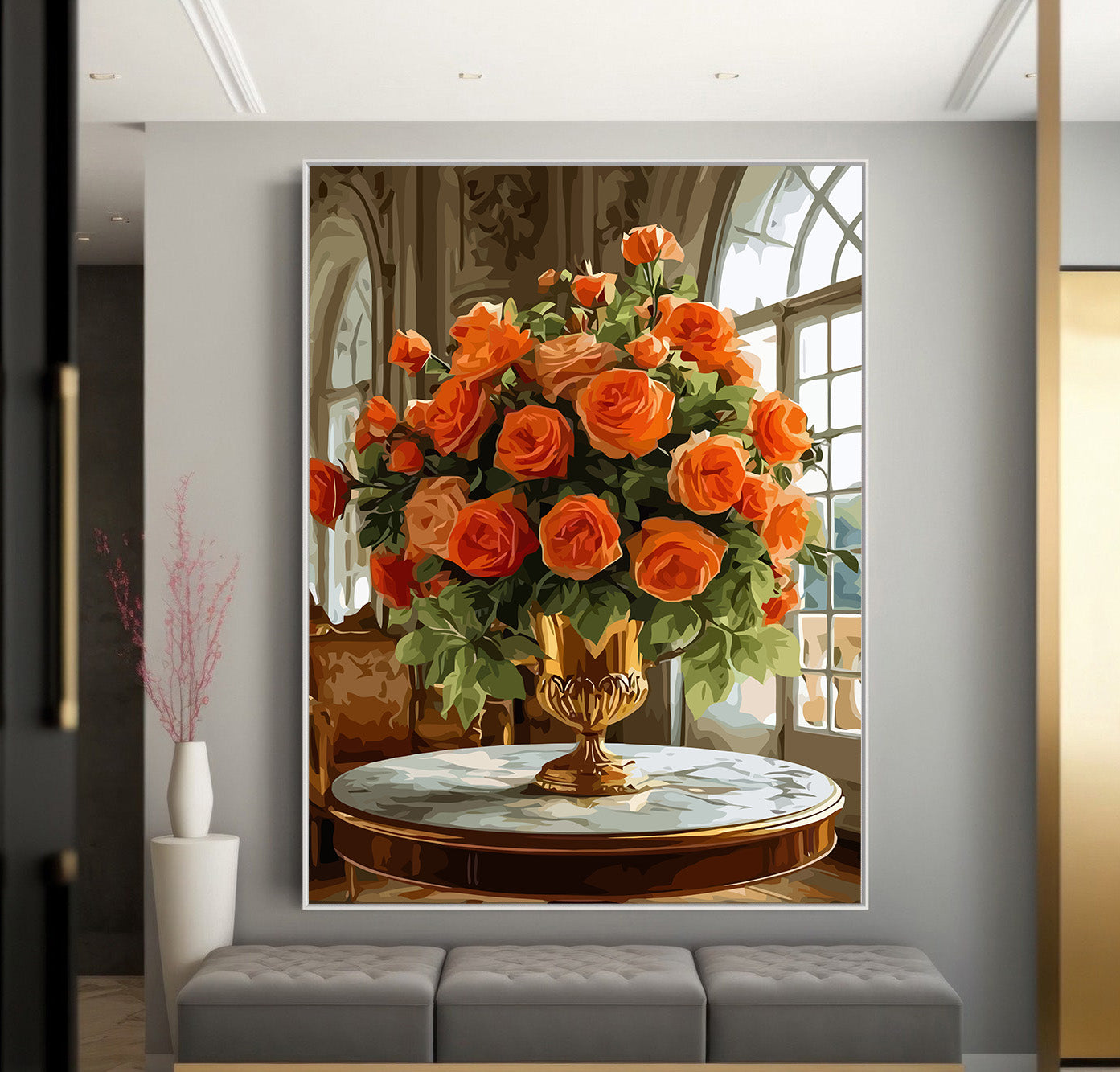 Pictura pe Numere – Petale de catifea 6619