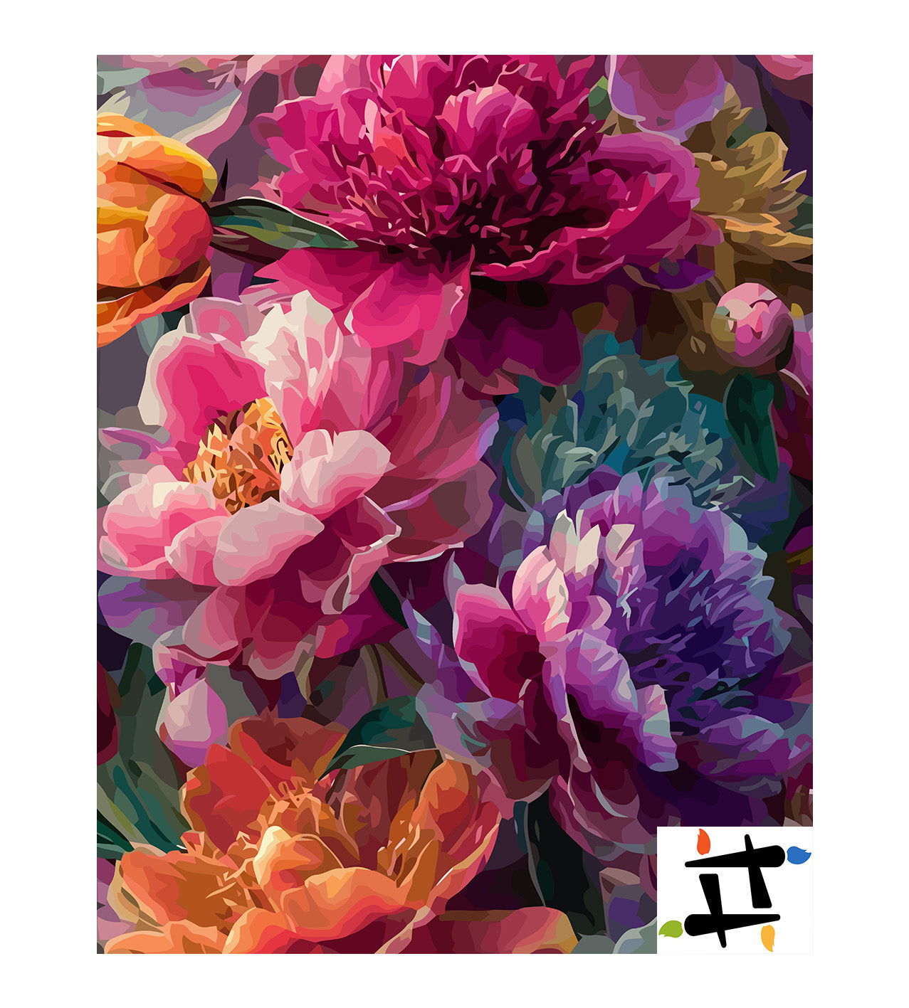 Pictura pe Numere – Ecou de petale 6623
