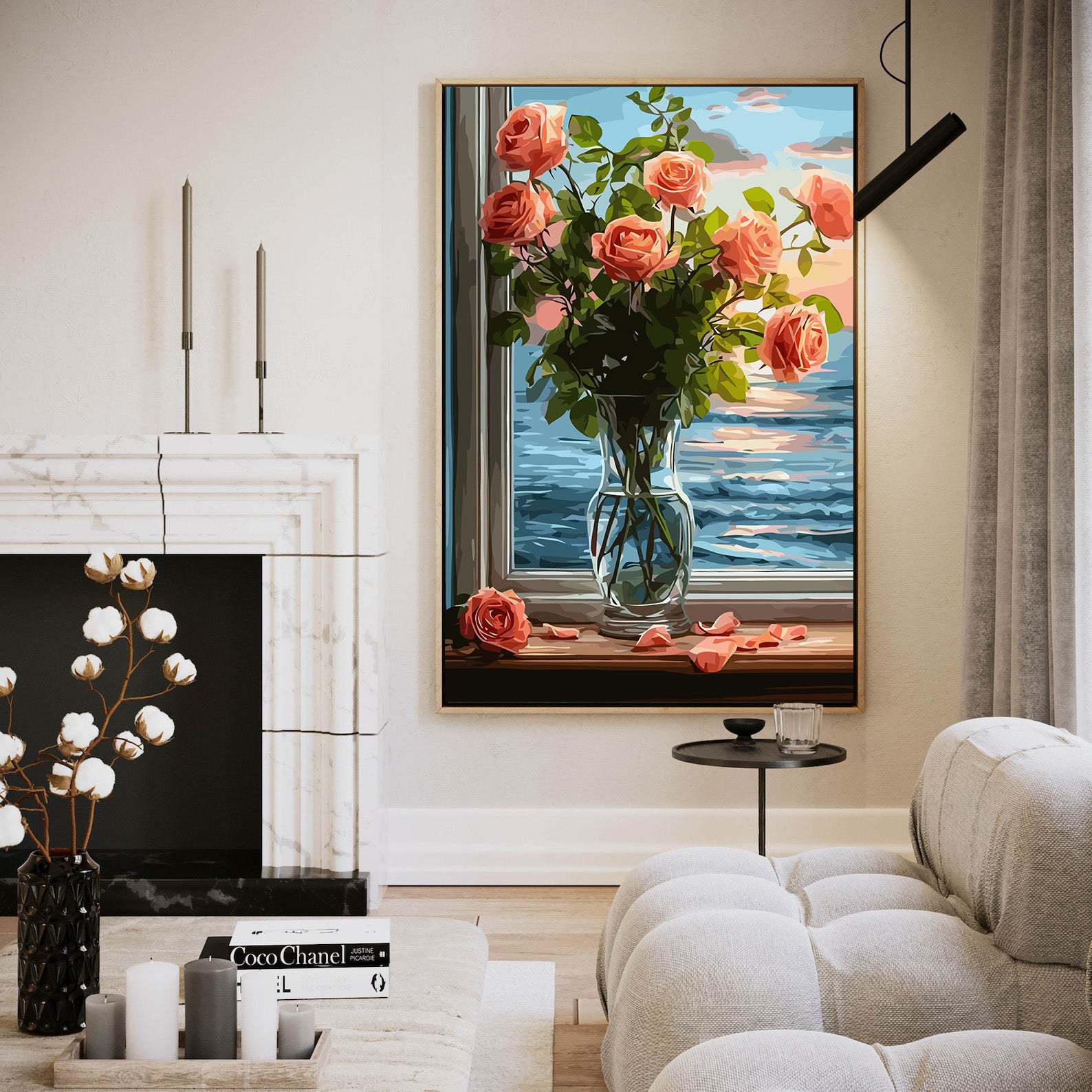 Pictura pe Numere – Apusul din fereastra 6627