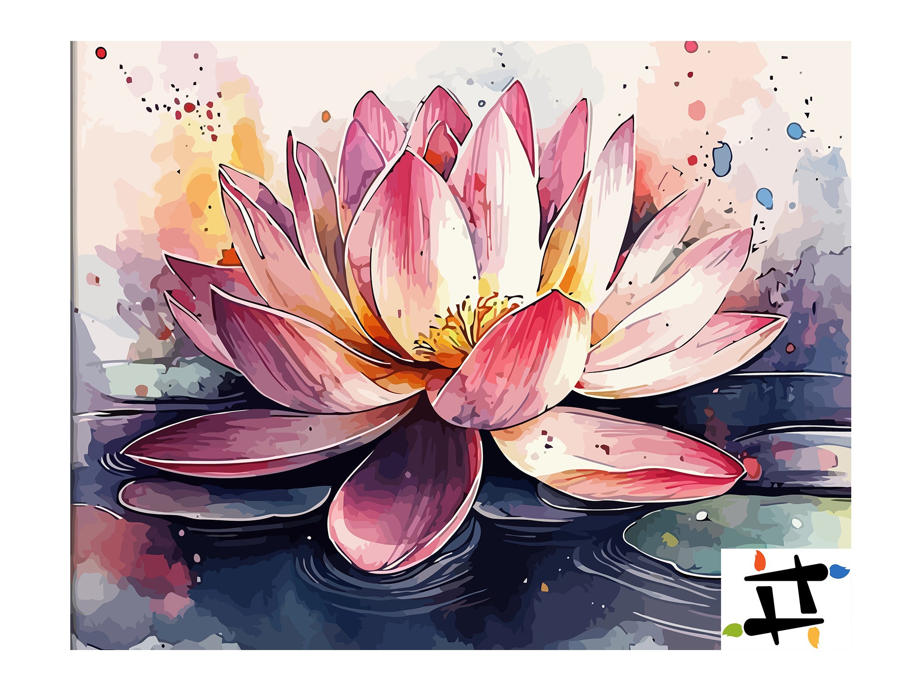 Pictura pe Numere – Seninatate in Florire 6630