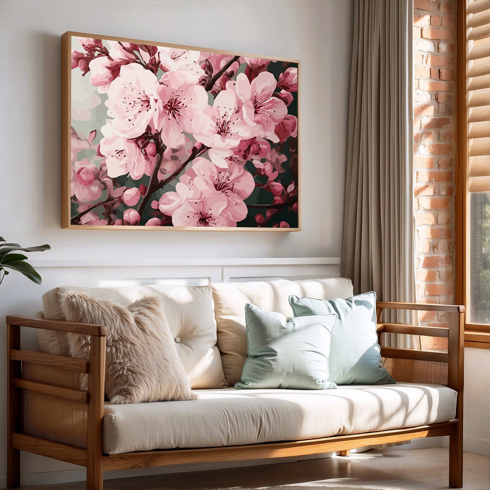 Pictura pe Numere – Adiere de Roz 6632