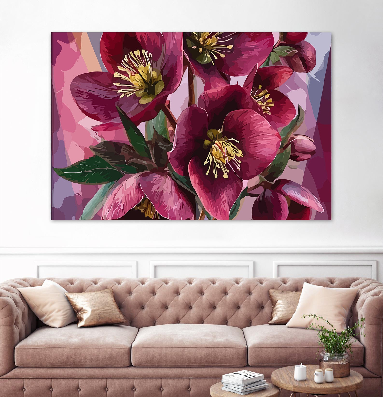 Pictura pe Numere – Purpuriu Regal 6635