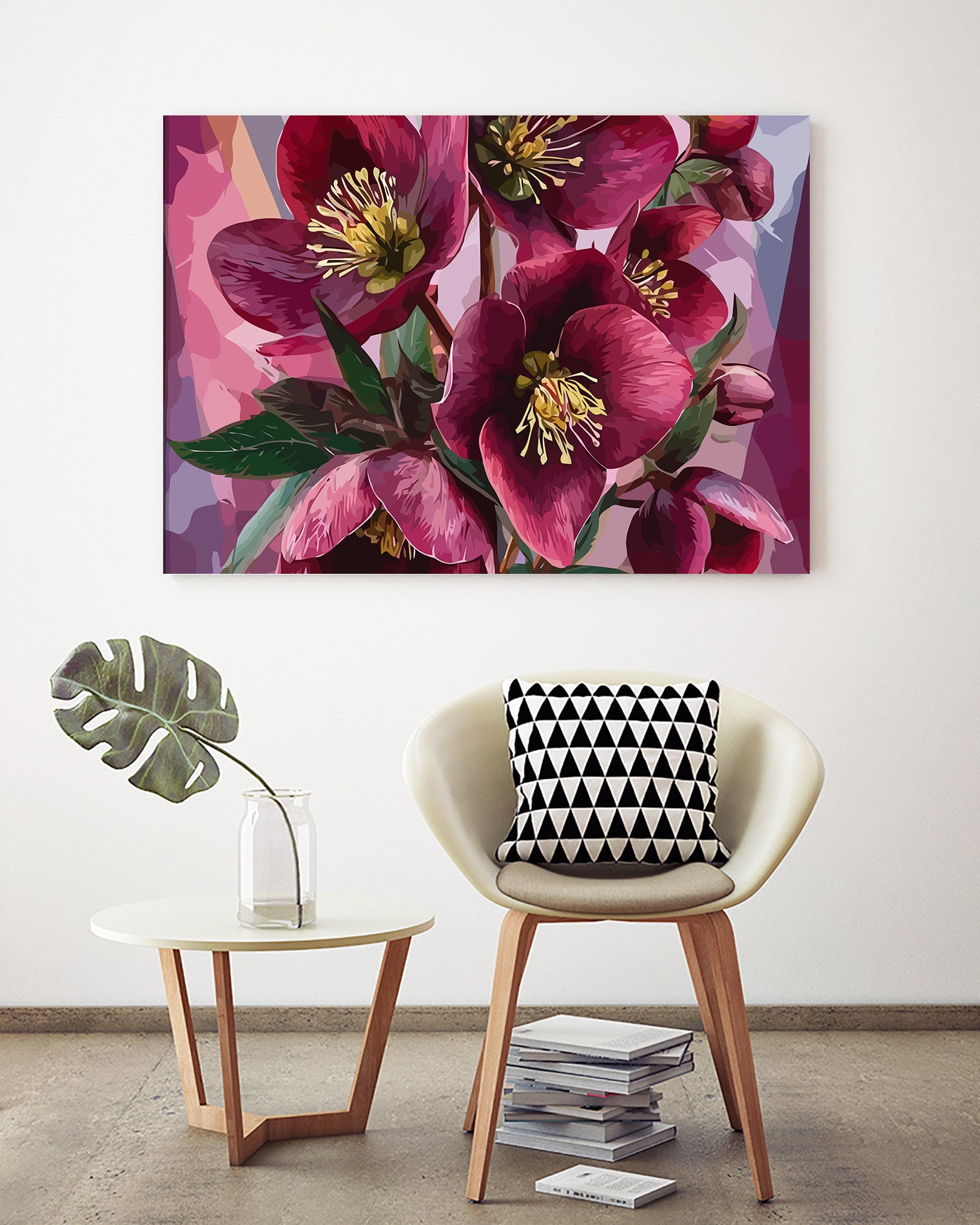 Pictura pe Numere – Purpuriu Regal 6635