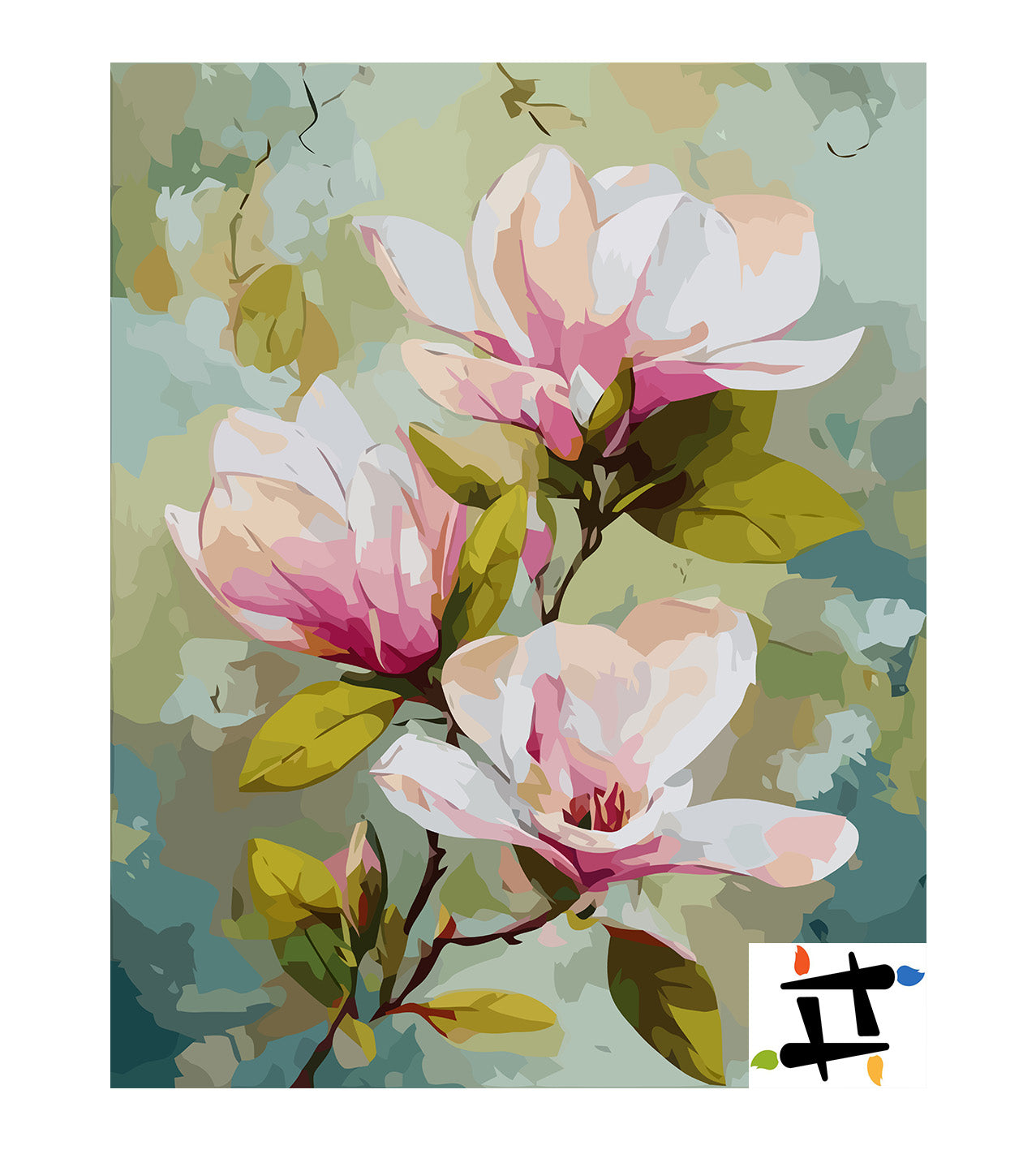 Pictura pe Numere – Visul Magnoliei 6641