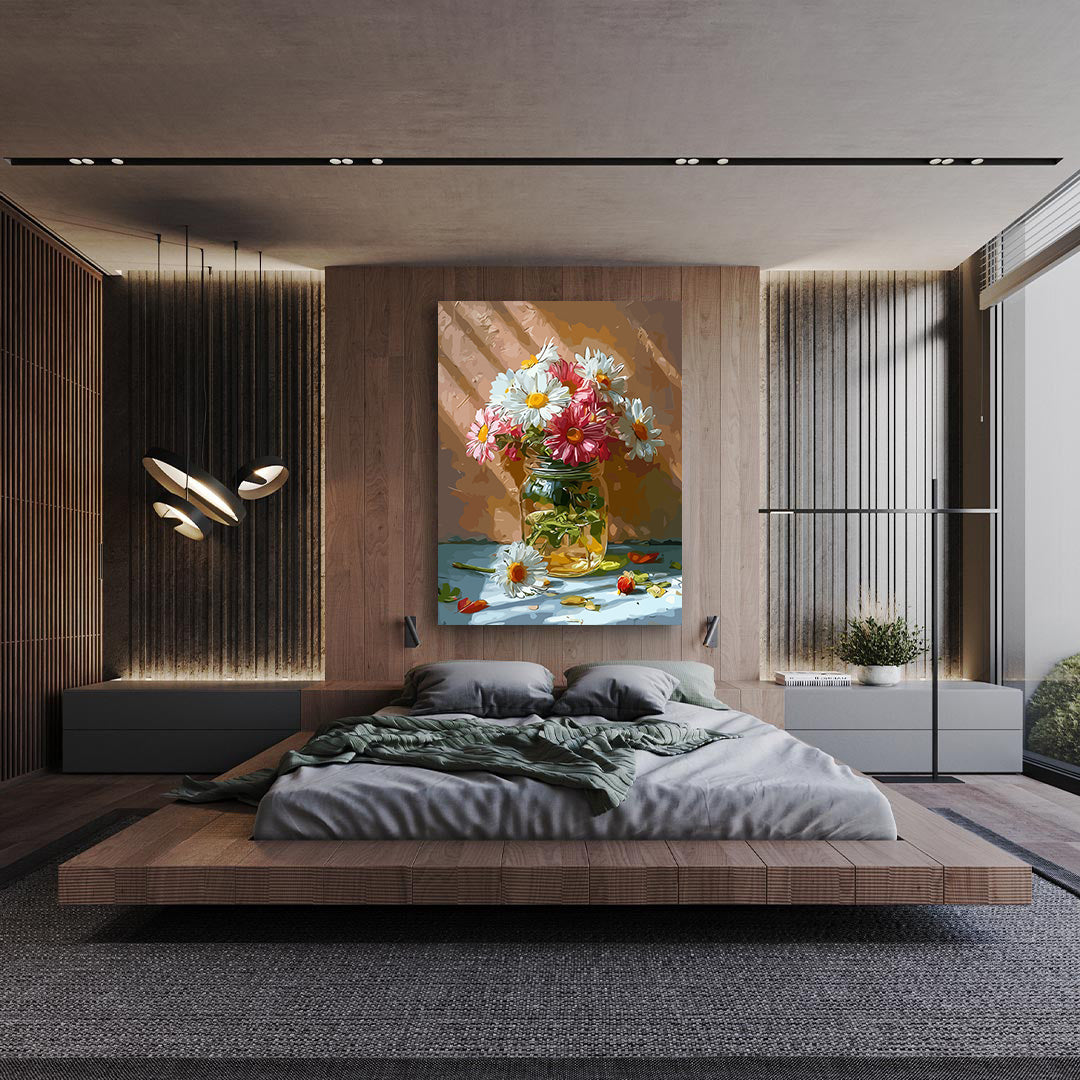 Pictura pe Numere – Flori culese in zori 6642