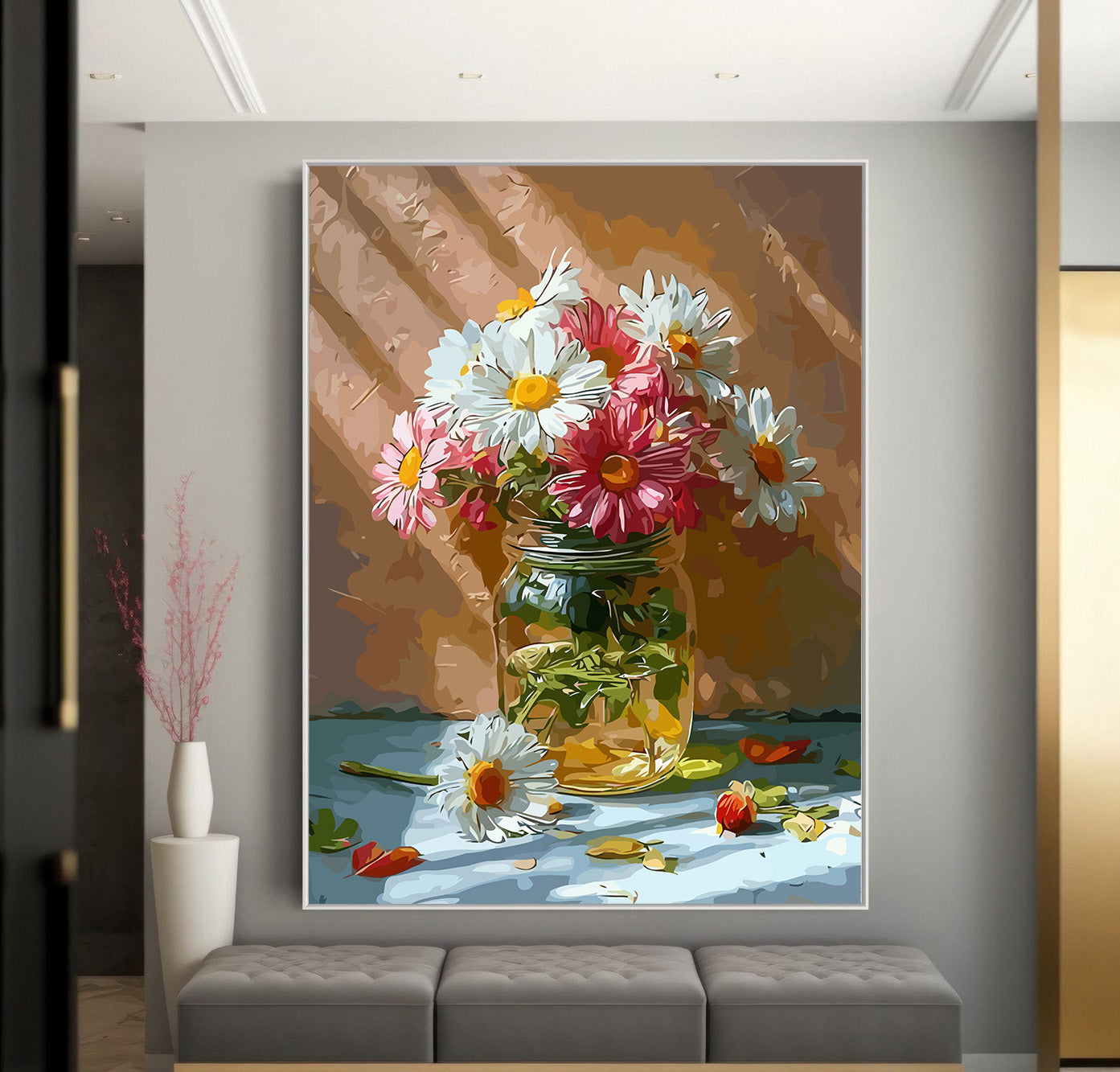 Pictura pe Numere – Flori culese in zori 6642