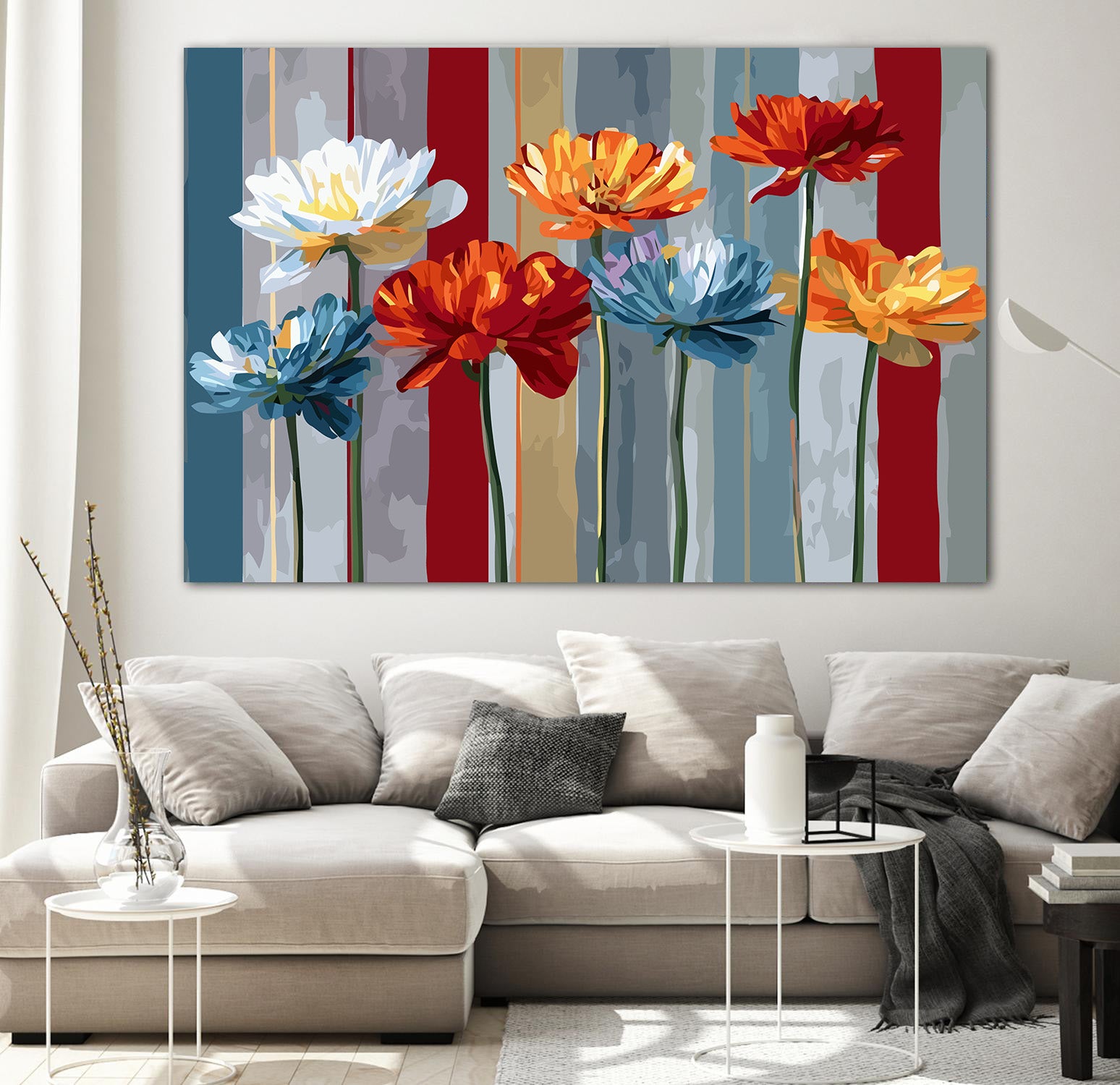 Pictura pe Numere – Ritm de Hibiscus 6650