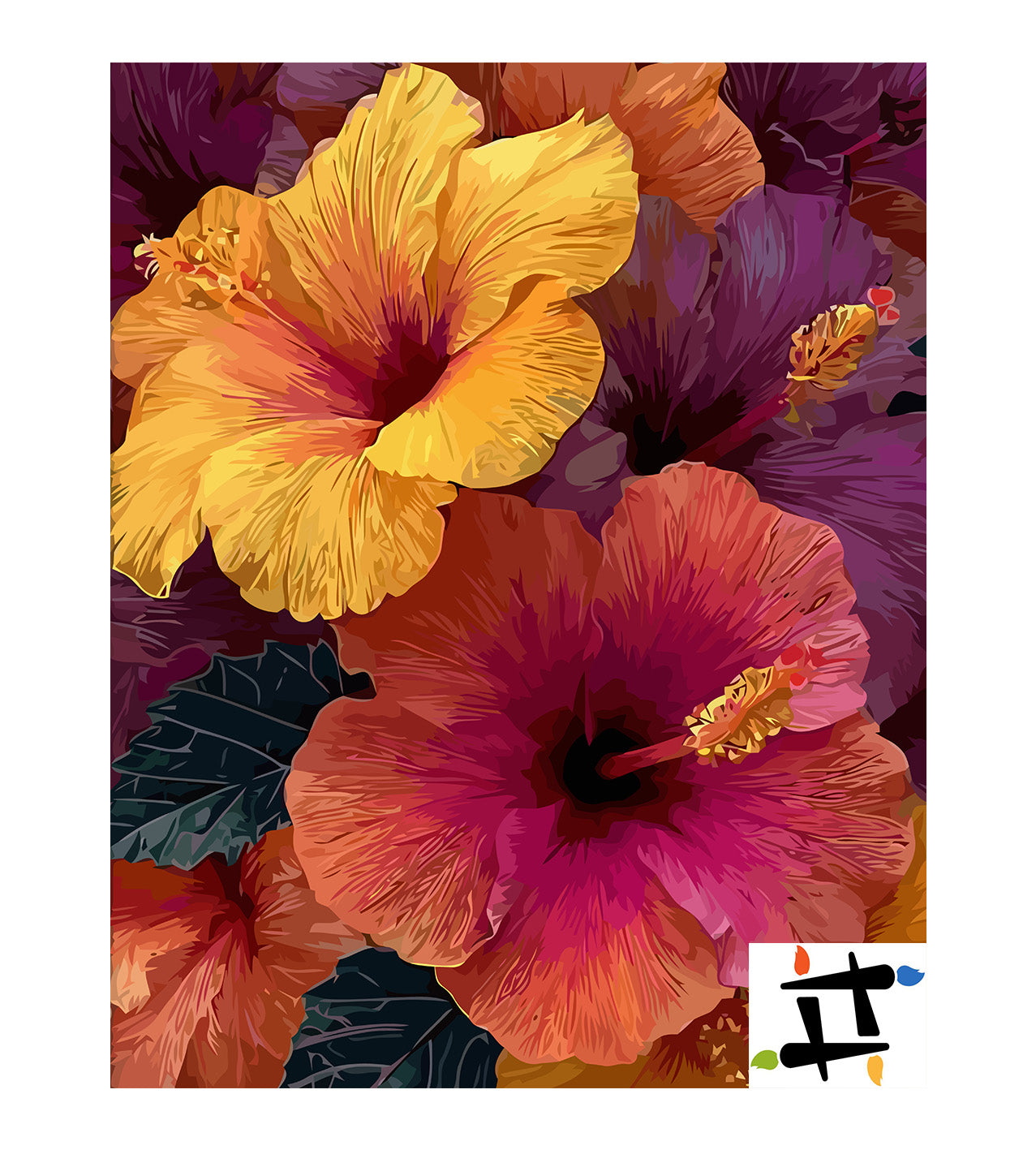 Pictura pe Numere – Explozie Tropicala 6651