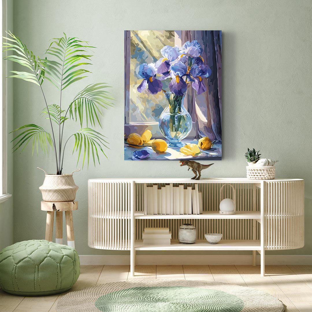 Pictura pe Numere – Ofranda soarelui in cristal 6653