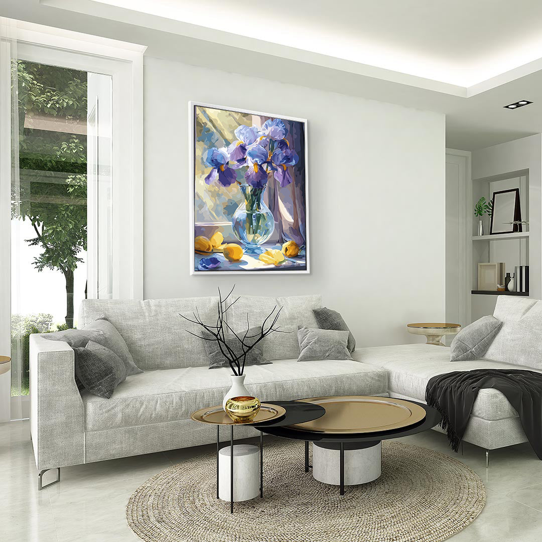 Pictura pe Numere – Ofranda soarelui in cristal 6653