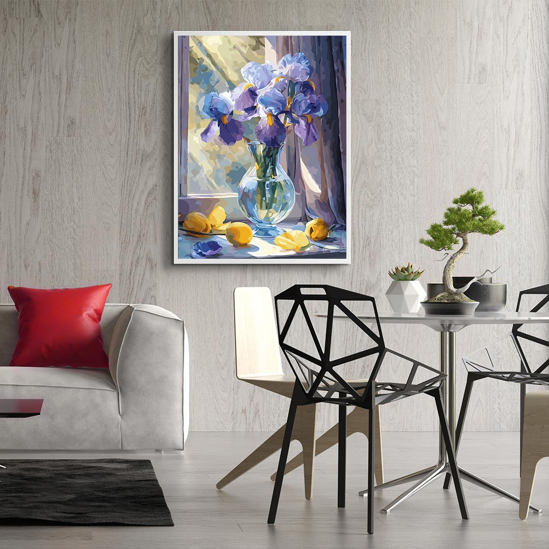Pictura pe Numere – Ofranda soarelui in cristal 6653