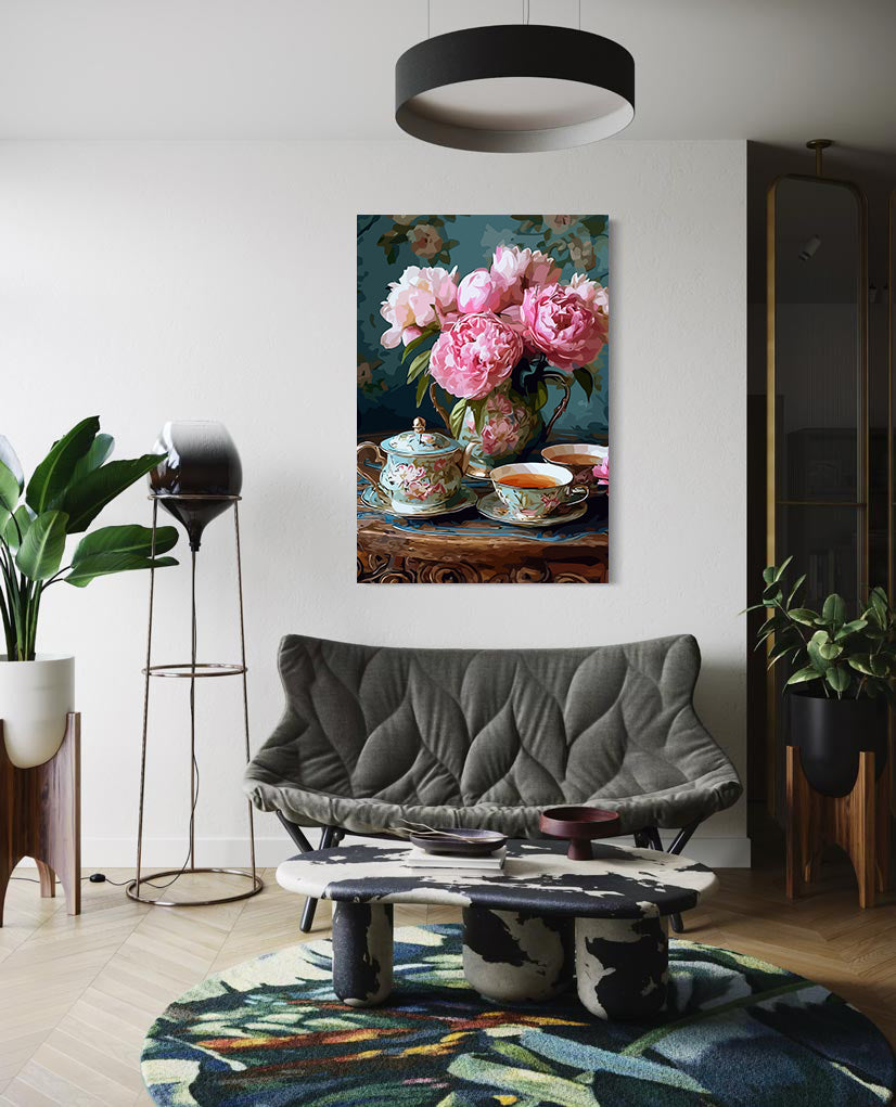 Pictura pe Numere – Gradina intr-o Ceasca 6656