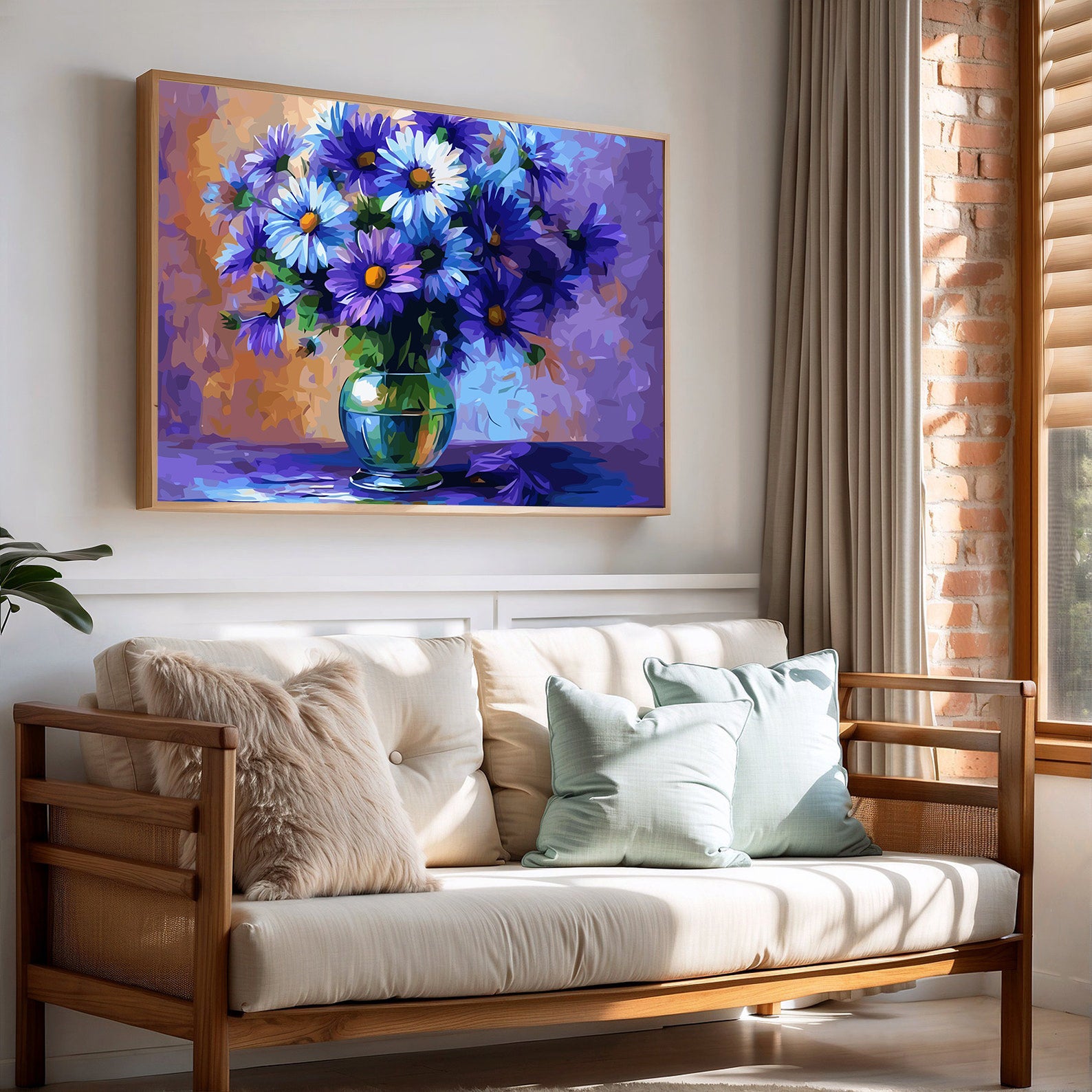 Pictura pe Numere – Lumina dintre Petale 6658