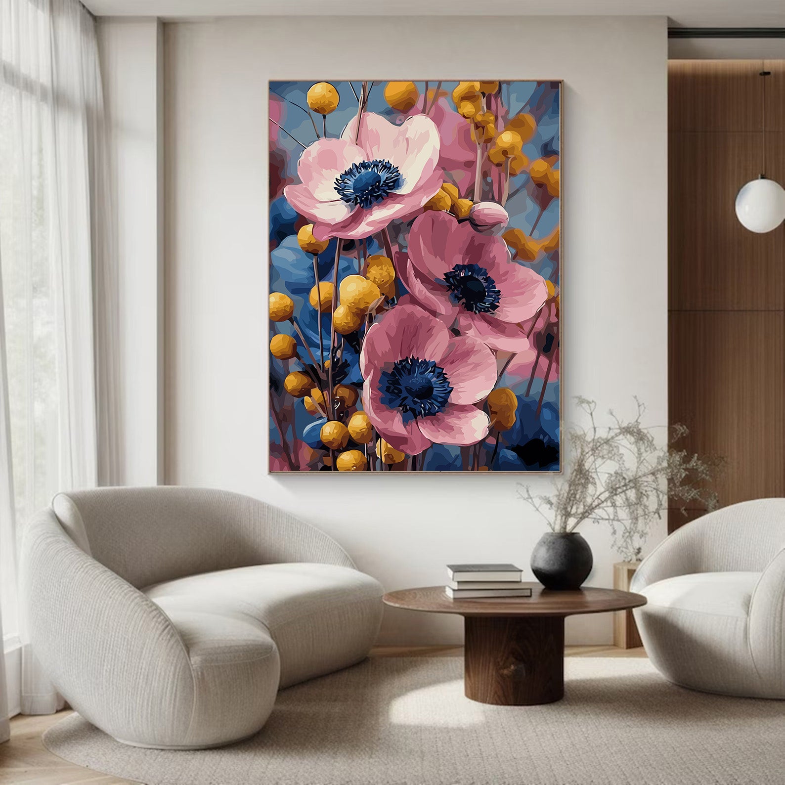 Pictura pe Numere – Inimi de Indigo 6659