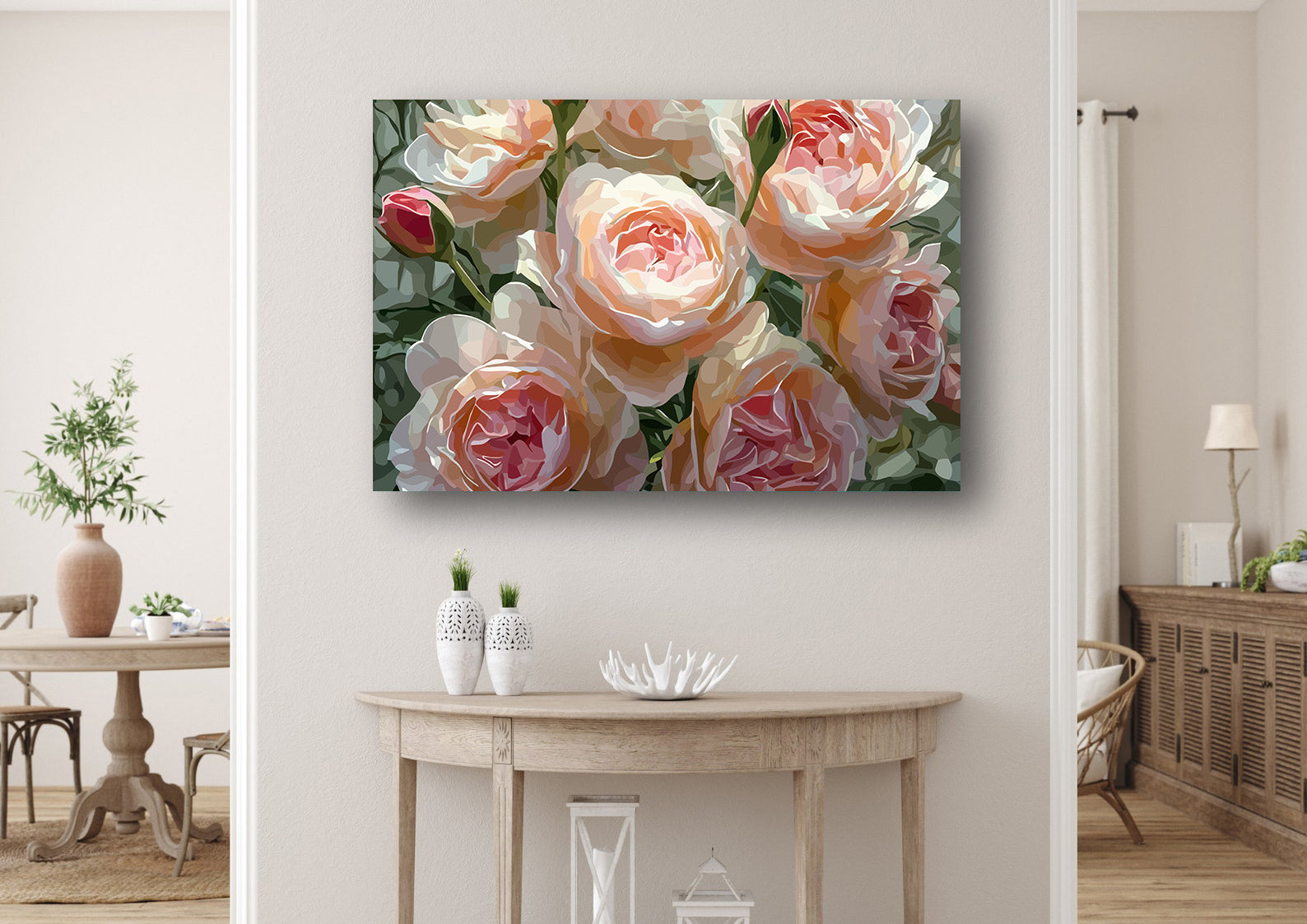 Pictura pe Numere – Esenta de Roz 6660