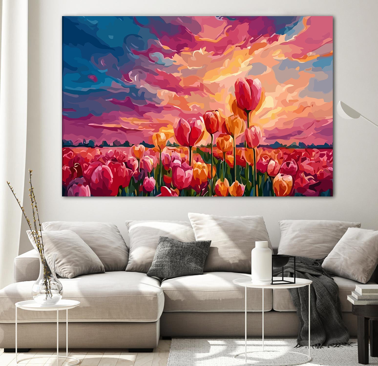 Pictura pe Numere – Dansul Florilor 6666