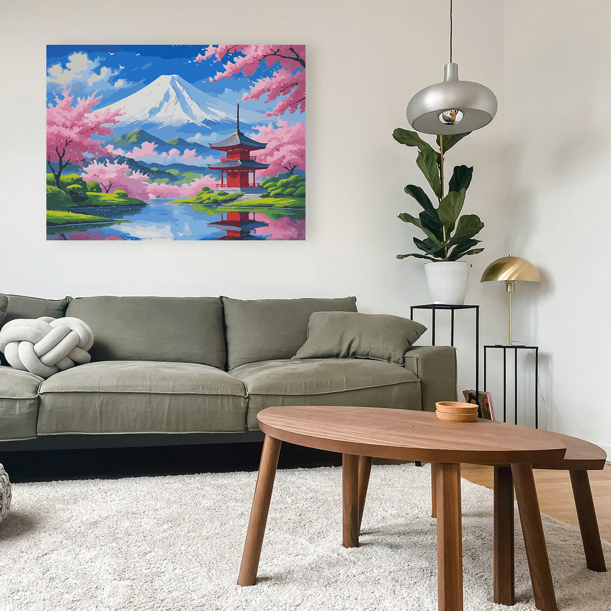 Pictura pe Numere – Primavara in Japonia 6669