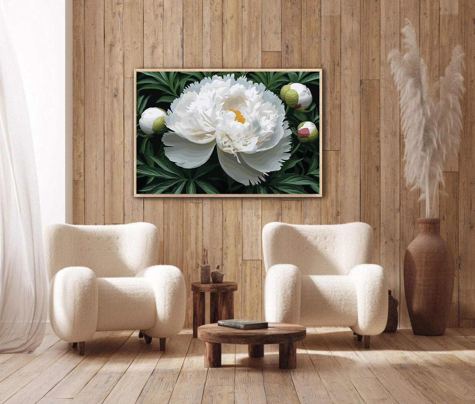 Pictura pe Numere – Lumina dintre Frunze 6677