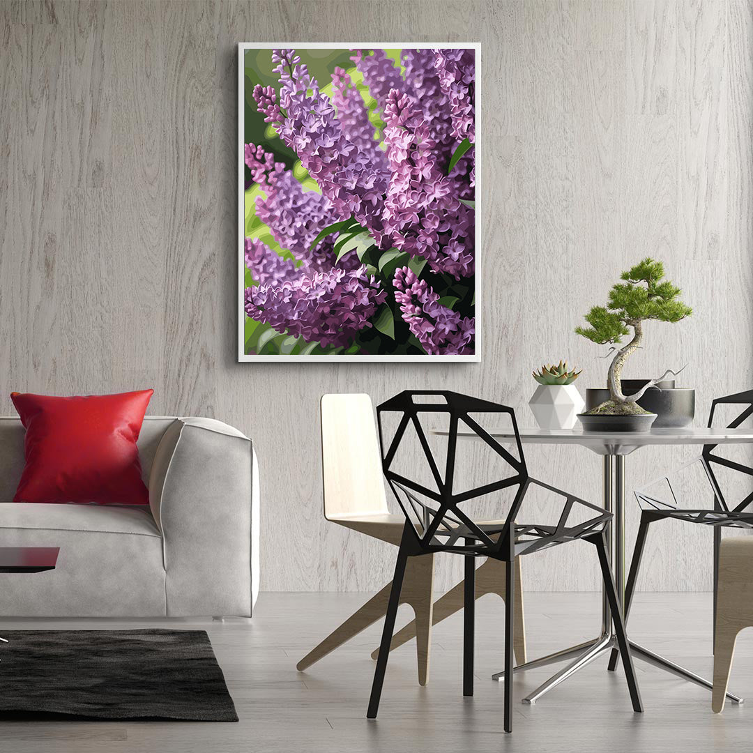 Pictura pe Numere – soapte de liliac 6684