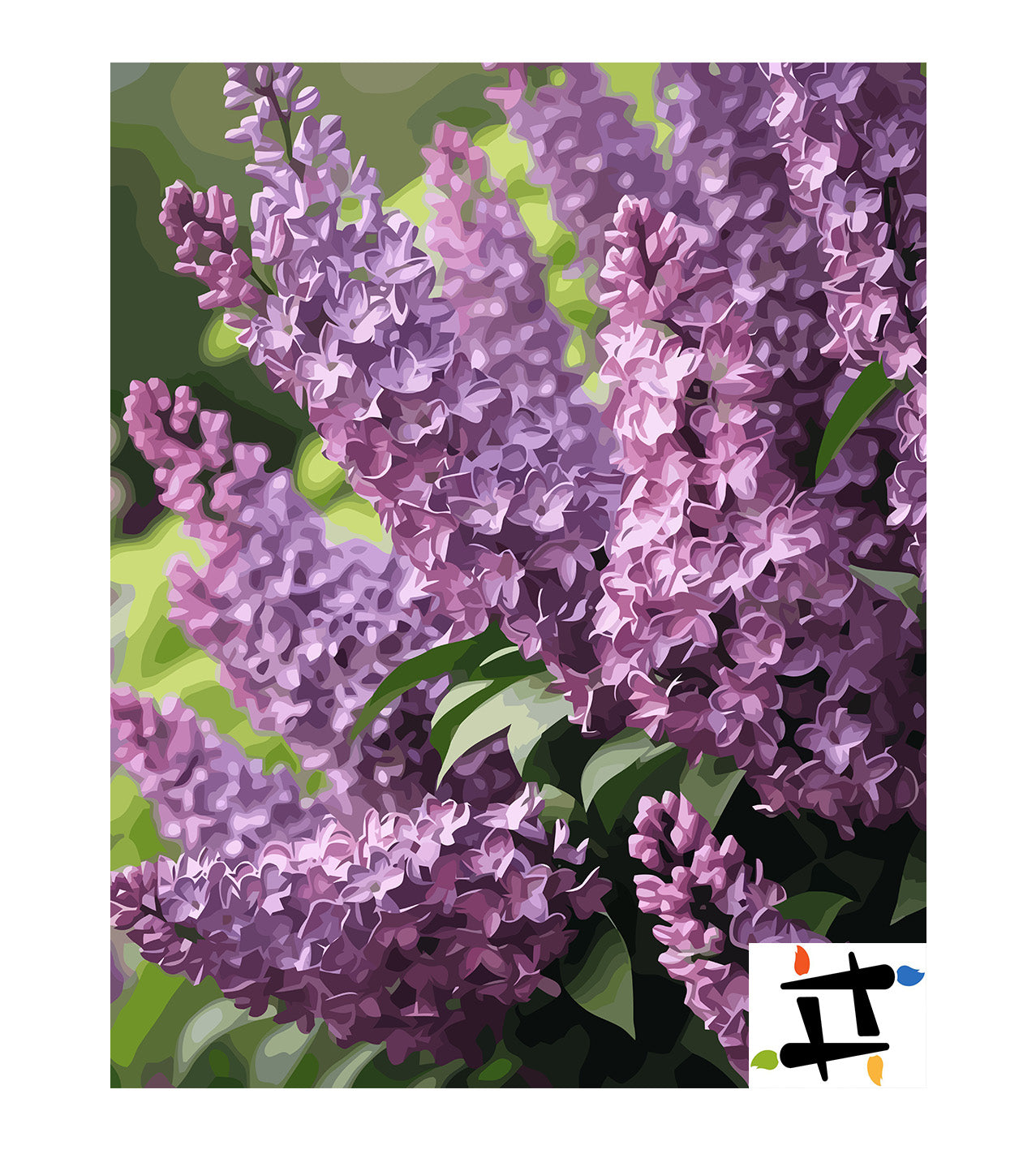 Pictura pe Numere – soapte de liliac 6684