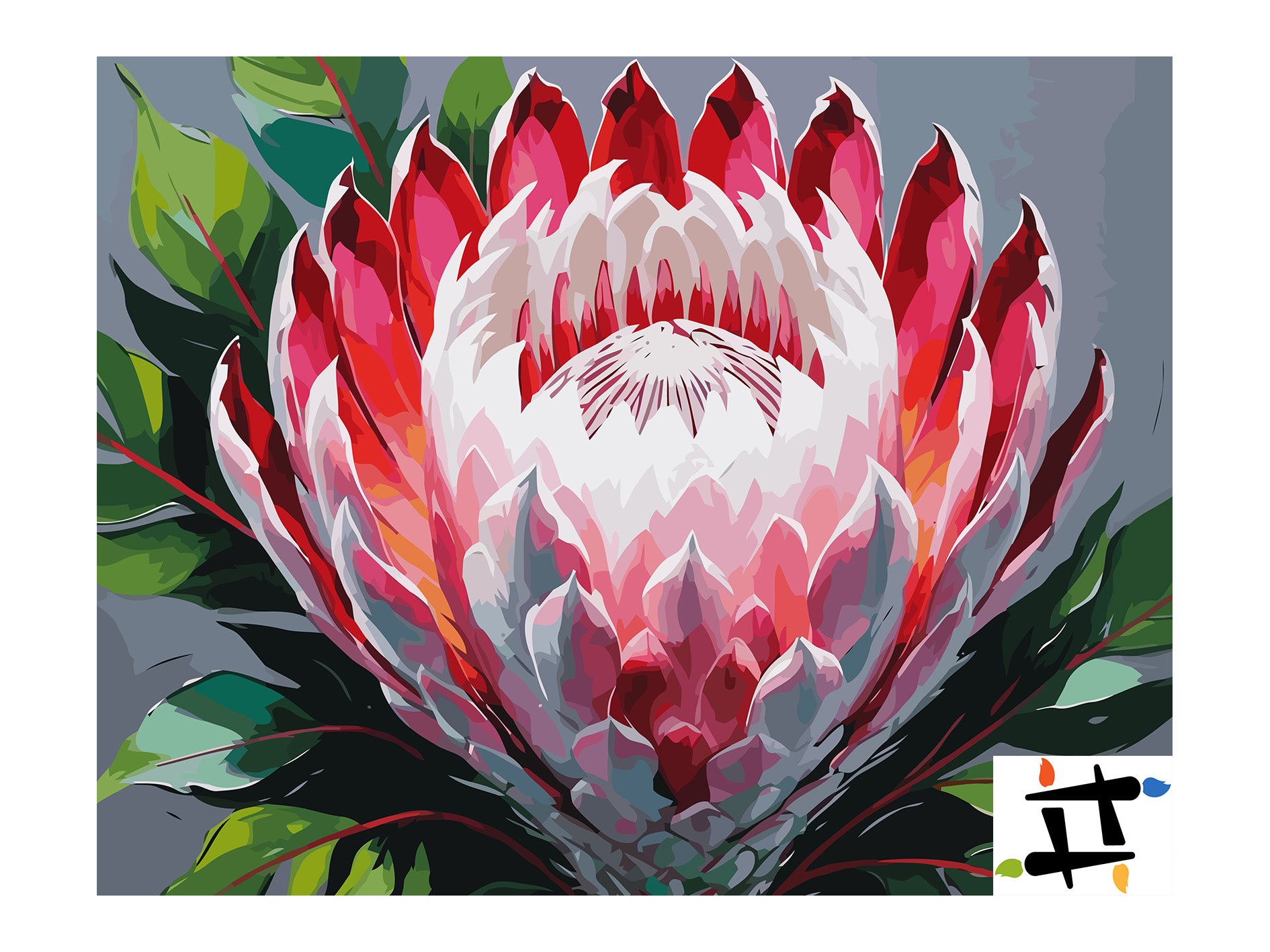 Pictura pe Numere – Flacara de Argint 6685