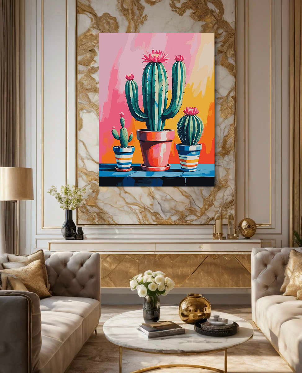 Pictura pe Numere – Cactus Delight 6690