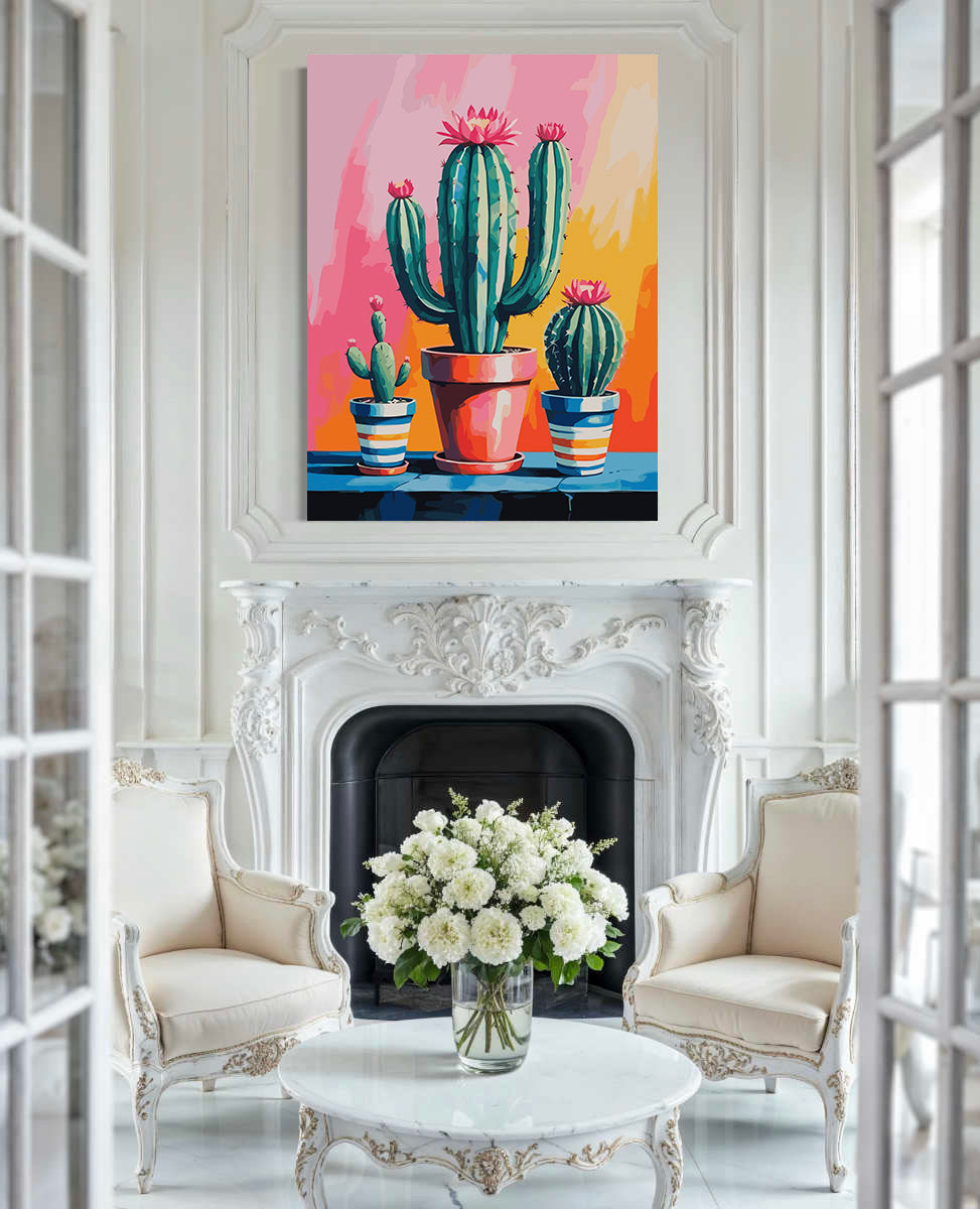 Pictura pe Numere – Cactus Delight 6690