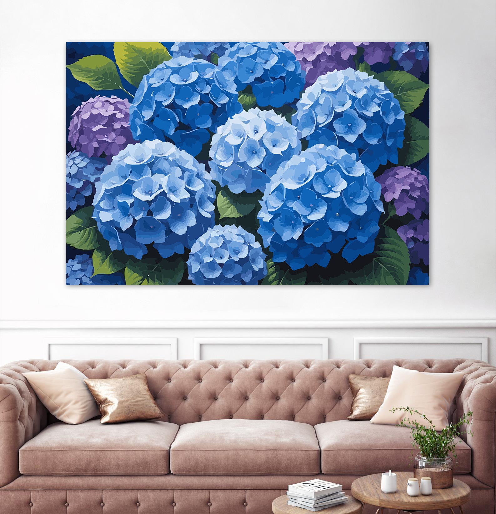 Pictura pe Numere – Ecouri de Indigo 6702