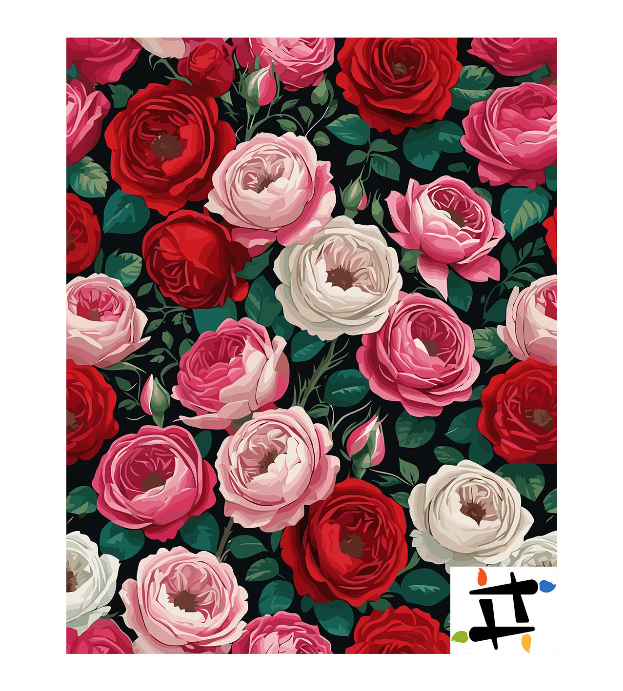 Pictura pe Numere – Ritmul Petalelor 6710