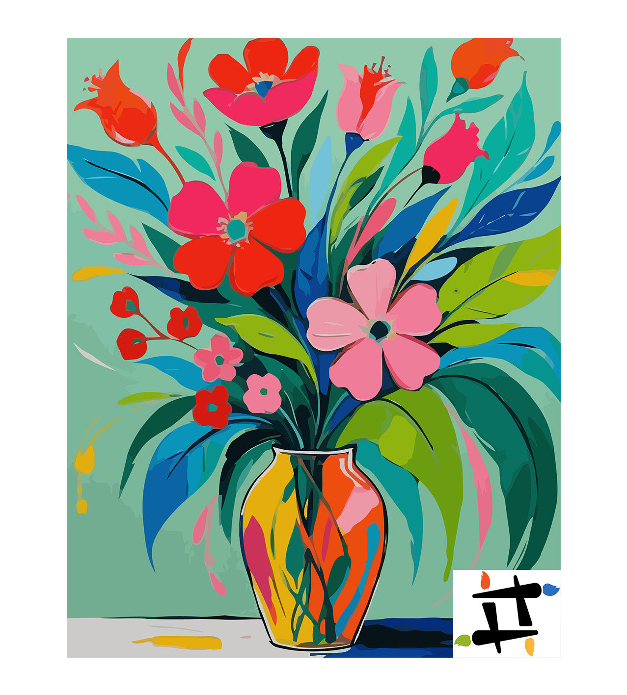 Pictura pe Numere – Carnavalul petalelor 6721