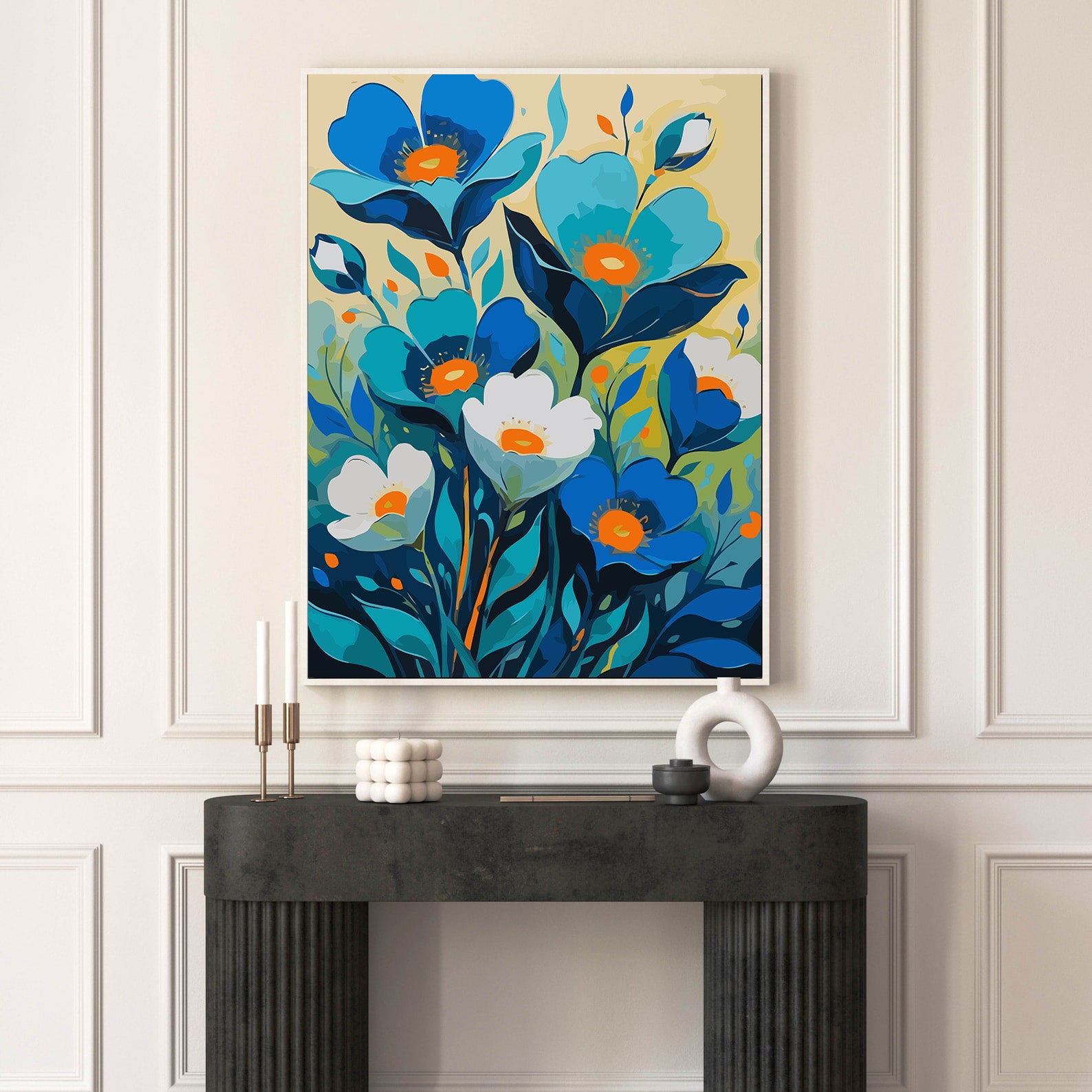 Pictura pe Numere – Serenitate in azur 6722