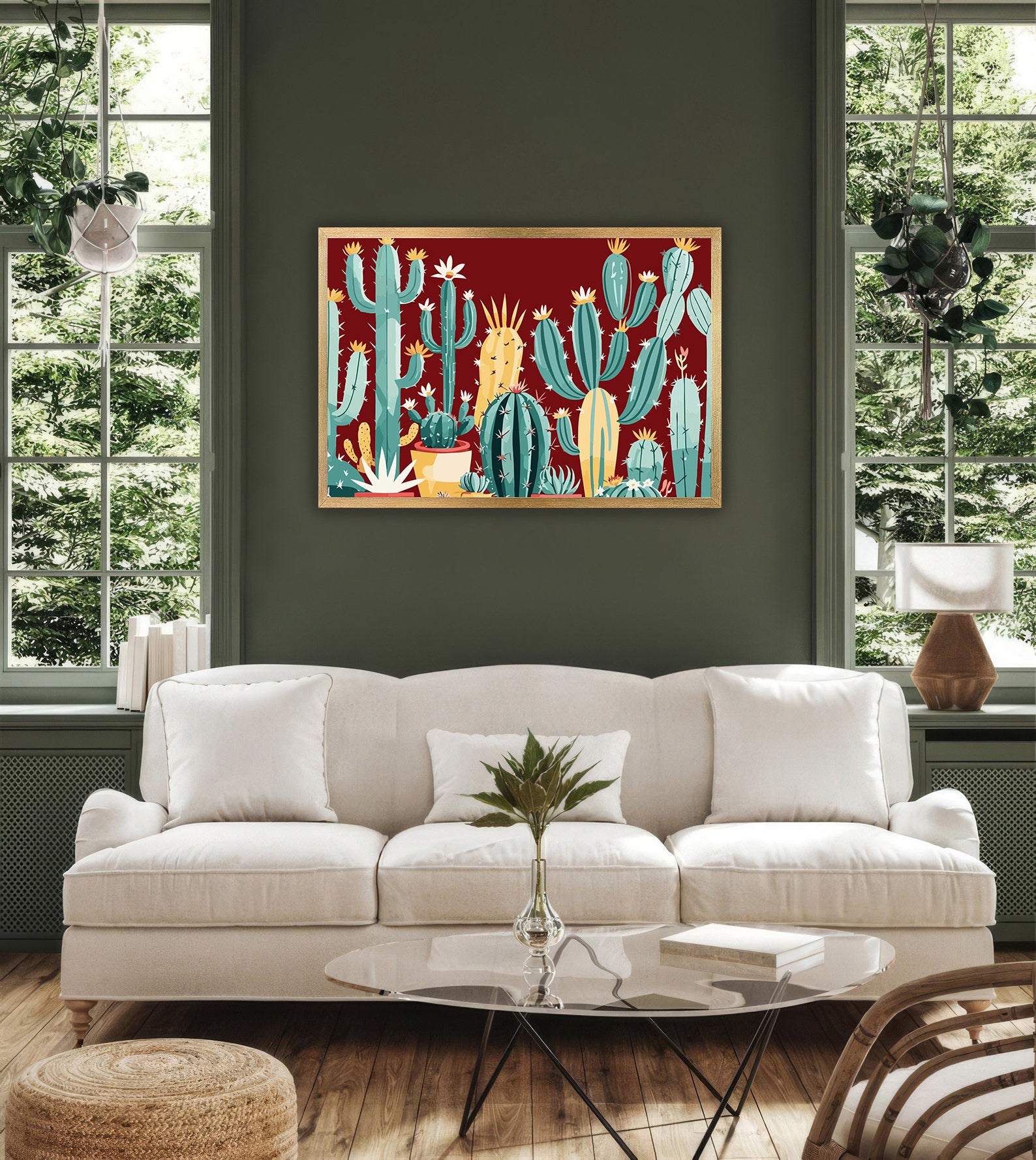 Pictura pe Numere – Oaza din amurg 6724
