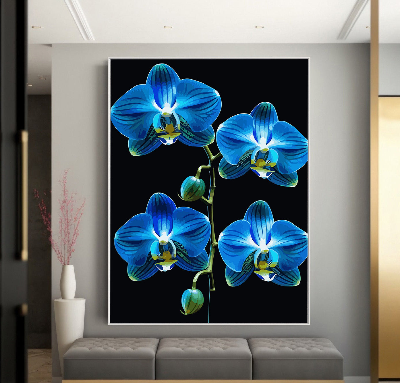 Pictura pe Numere – Enigma in azur 6725