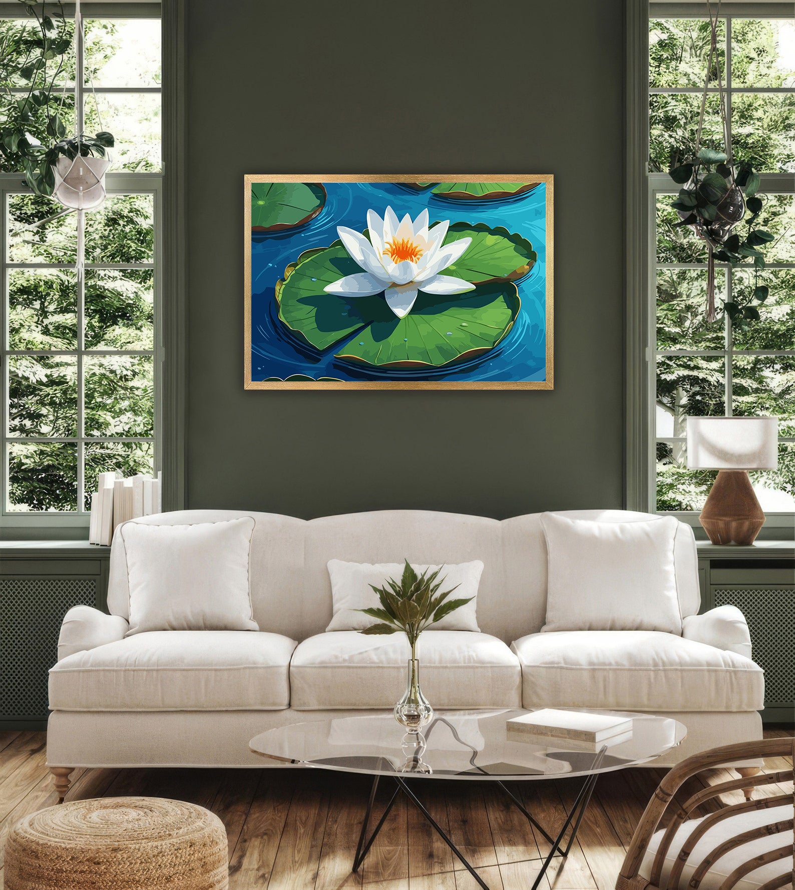 Pictura pe Numere – Moment de zen in alb 6731