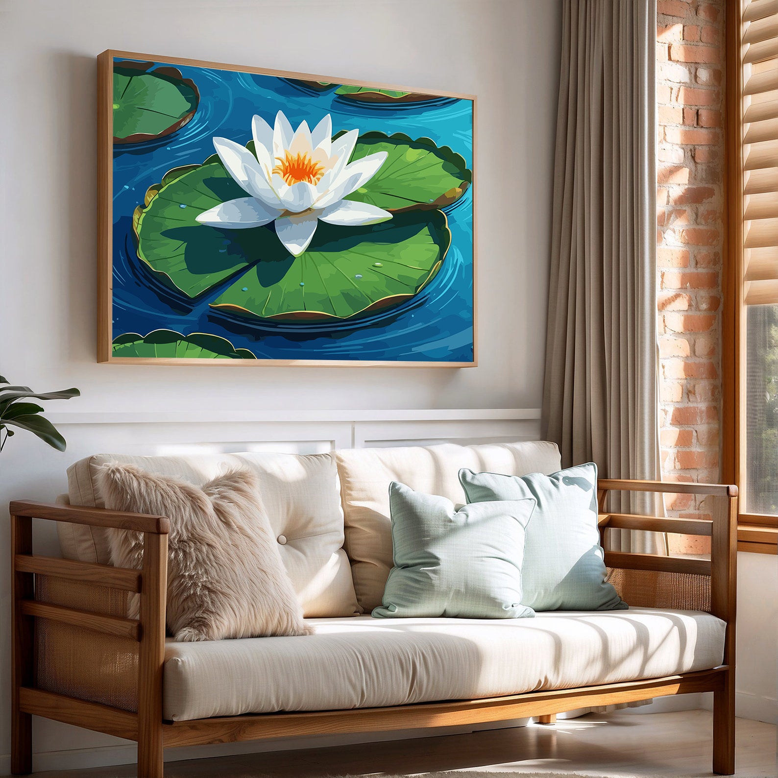 Pictura pe Numere – Moment de zen in alb 6731