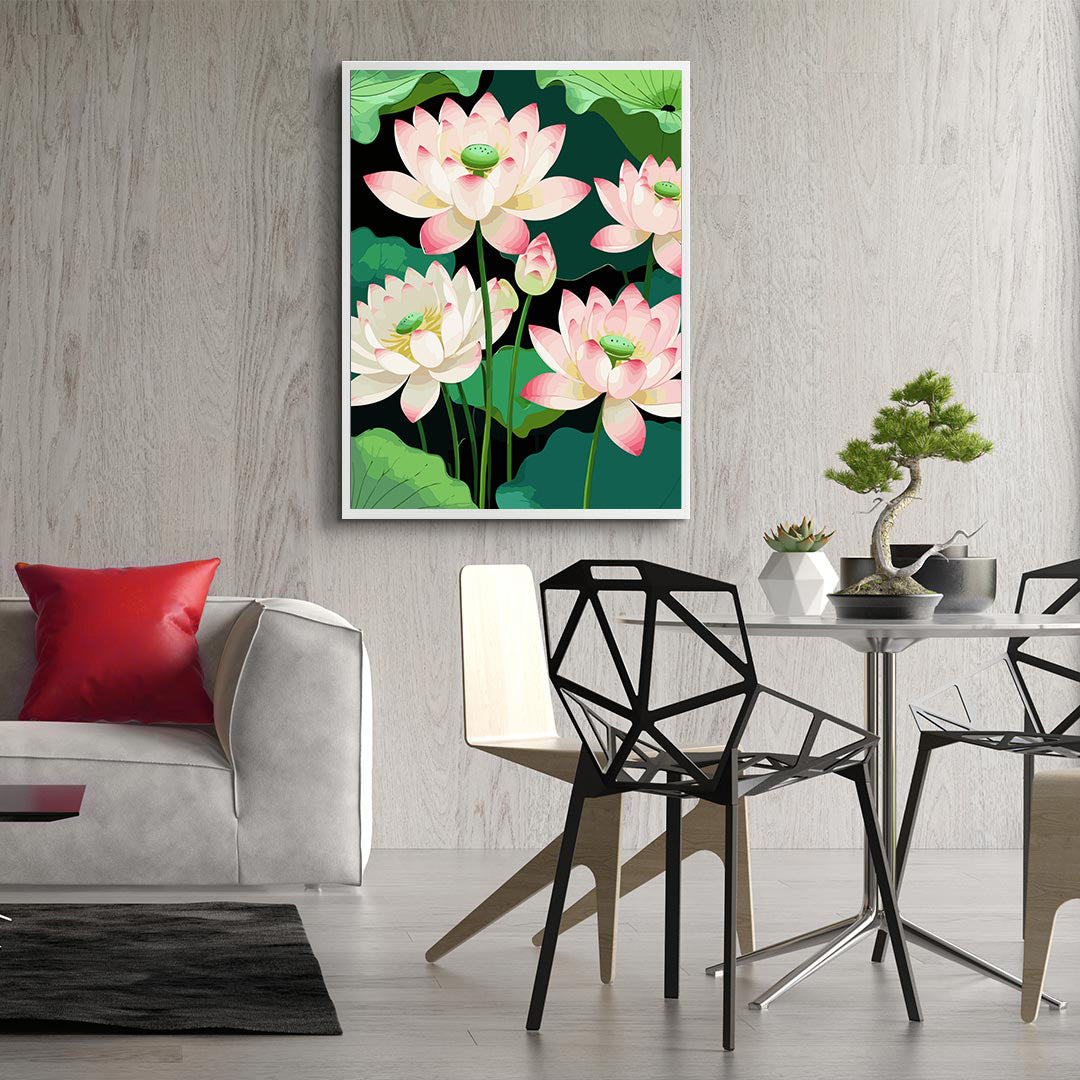 Pictura pe Numere – Geneza Roz 6742