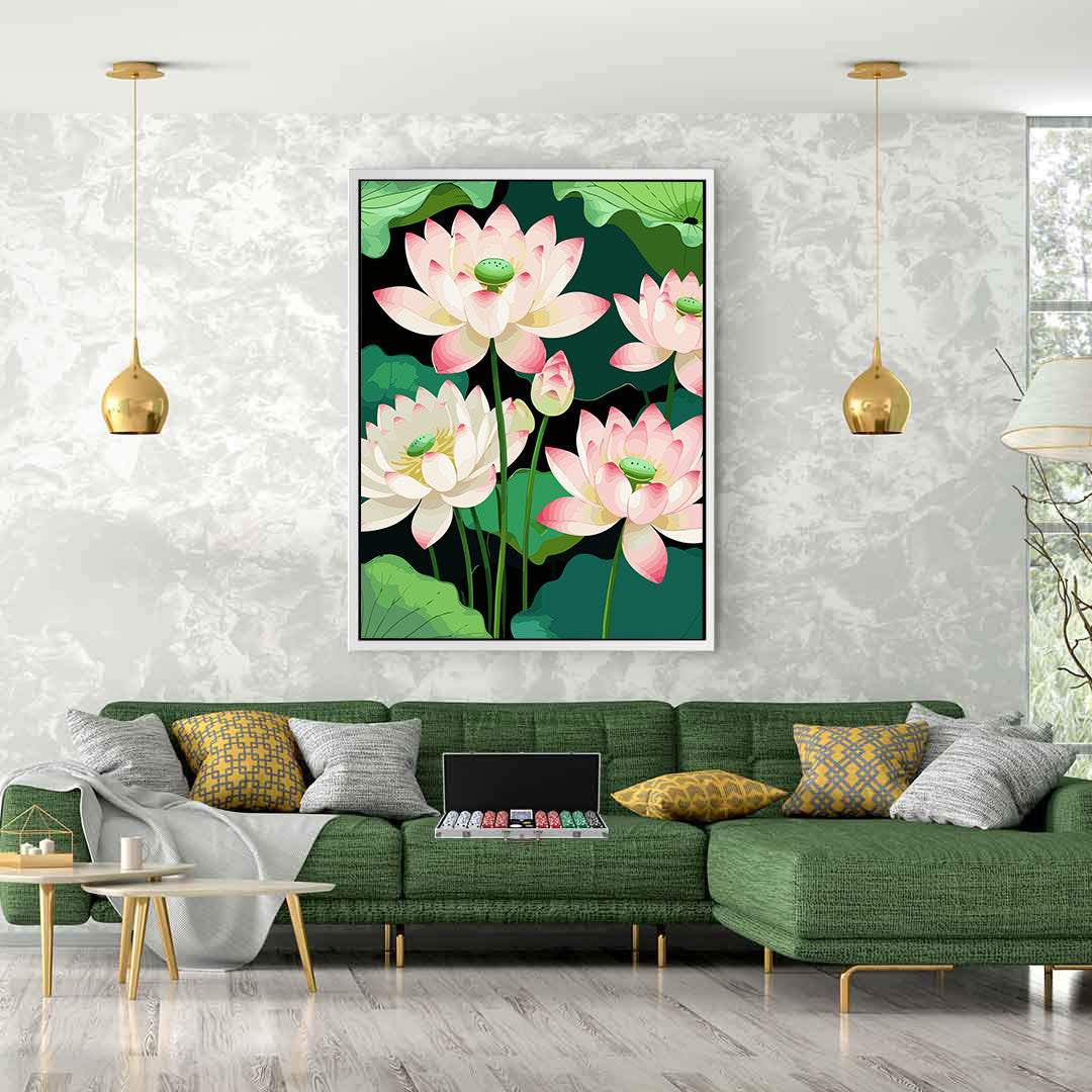 Pictura pe Numere – Geneza Roz 6742