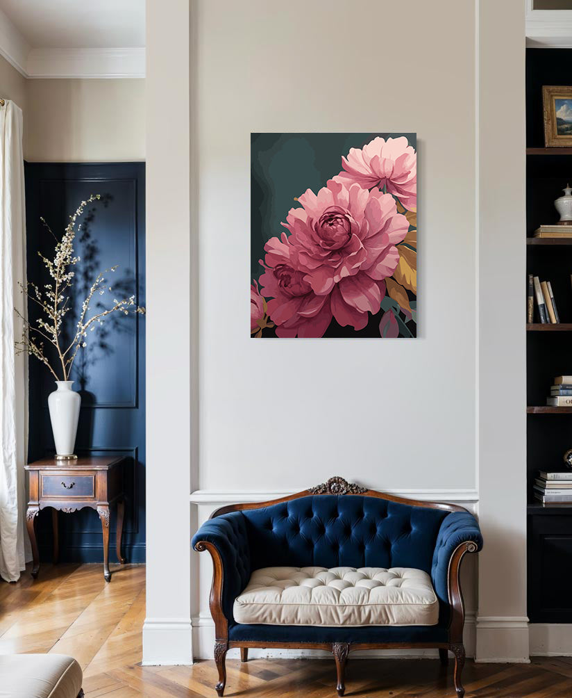 Pictura pe Numere – Visul roz al primaverii tarzii 6745