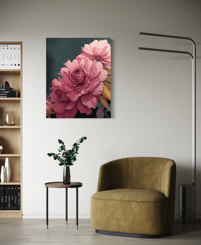 Pictura pe Numere – Visul roz al primaverii tarzii 6745