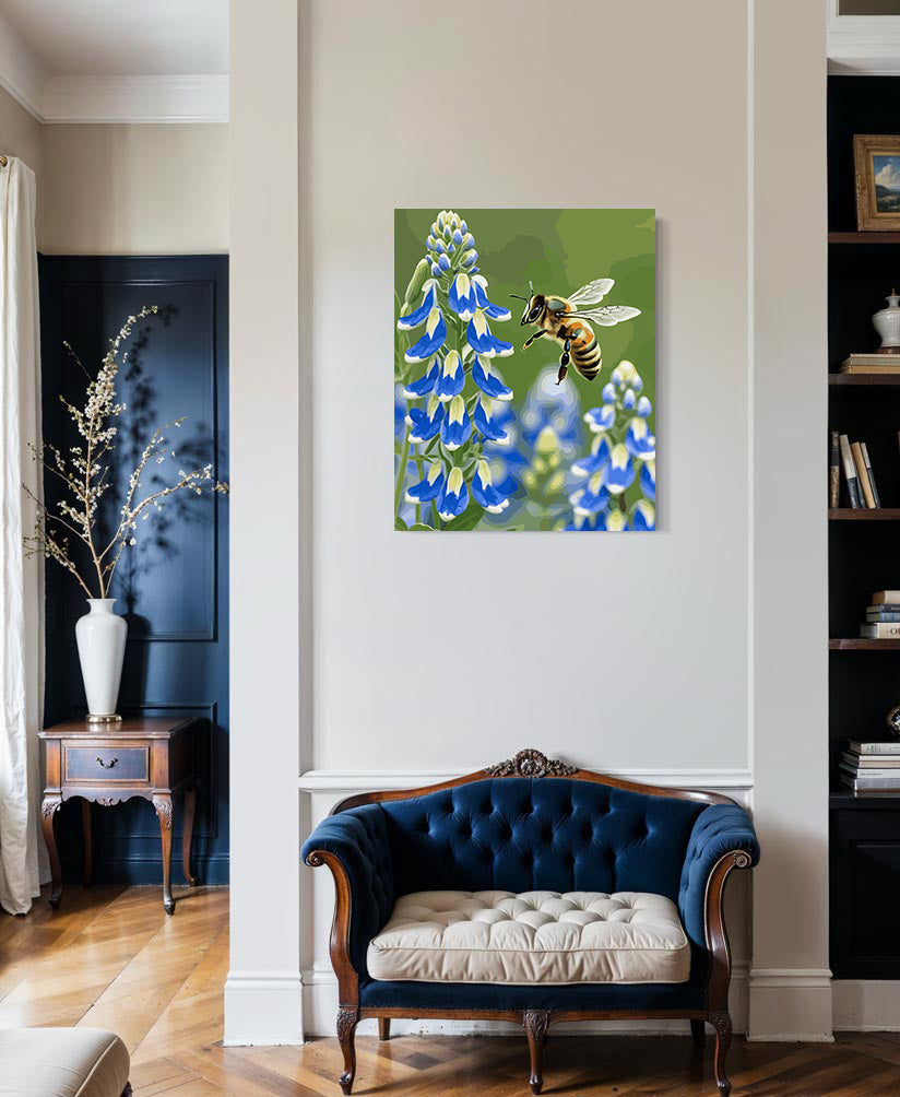 Pictura pe Numere – Polen si Azur 6749